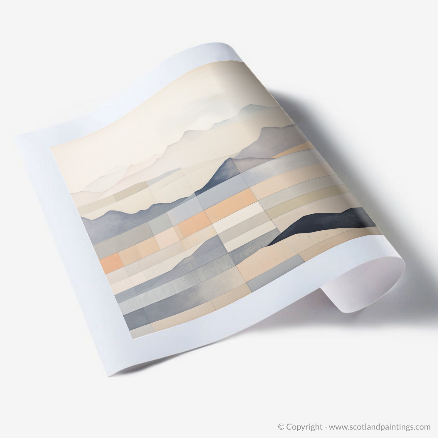 Art Print of Creag Mhòr (Meall na Aighean)