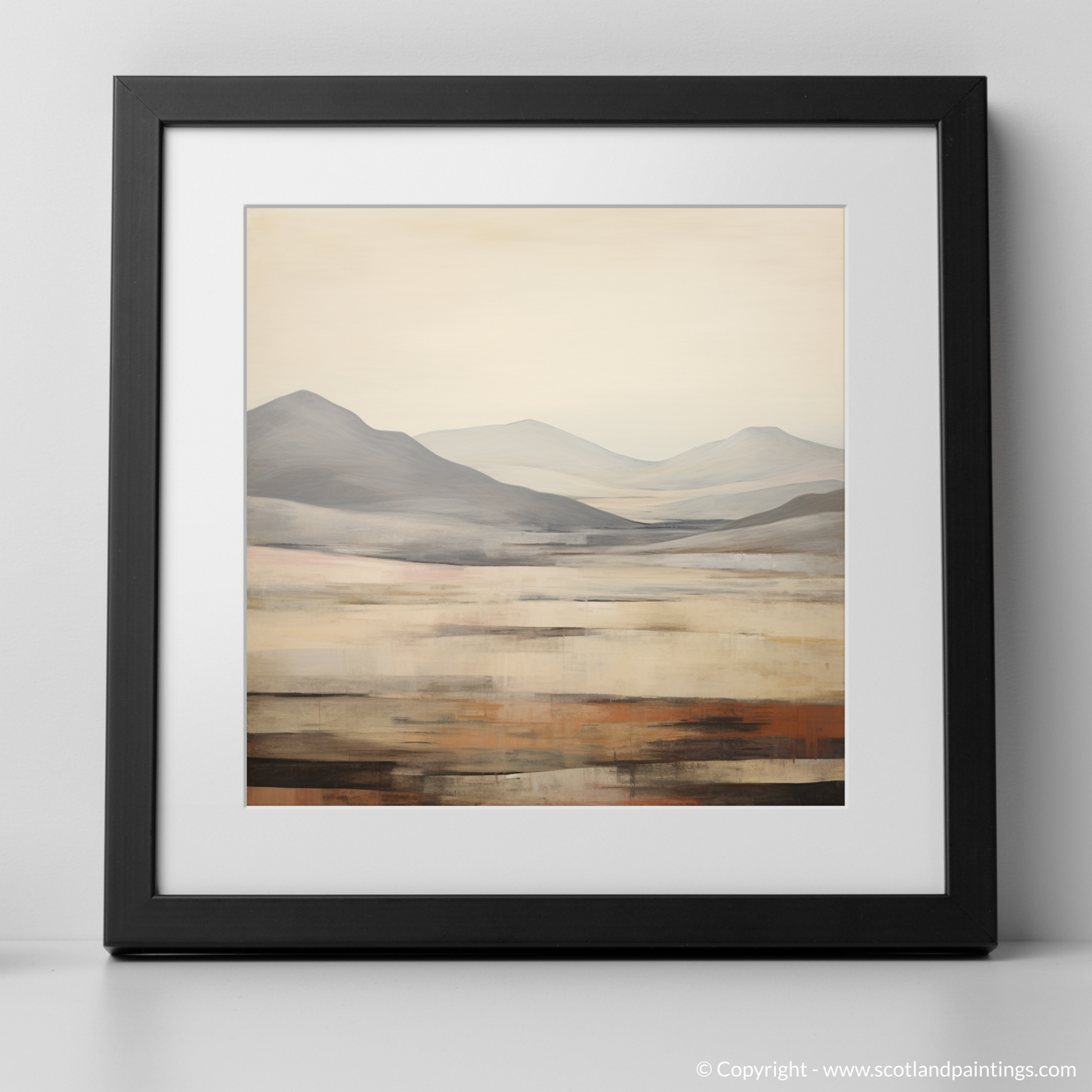 Art Print of Meall Greigh with a black frame