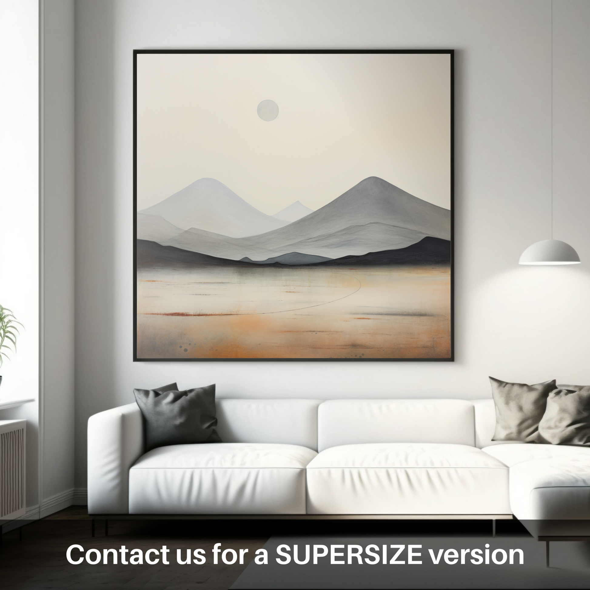 Huge supersize print of Meall Greigh