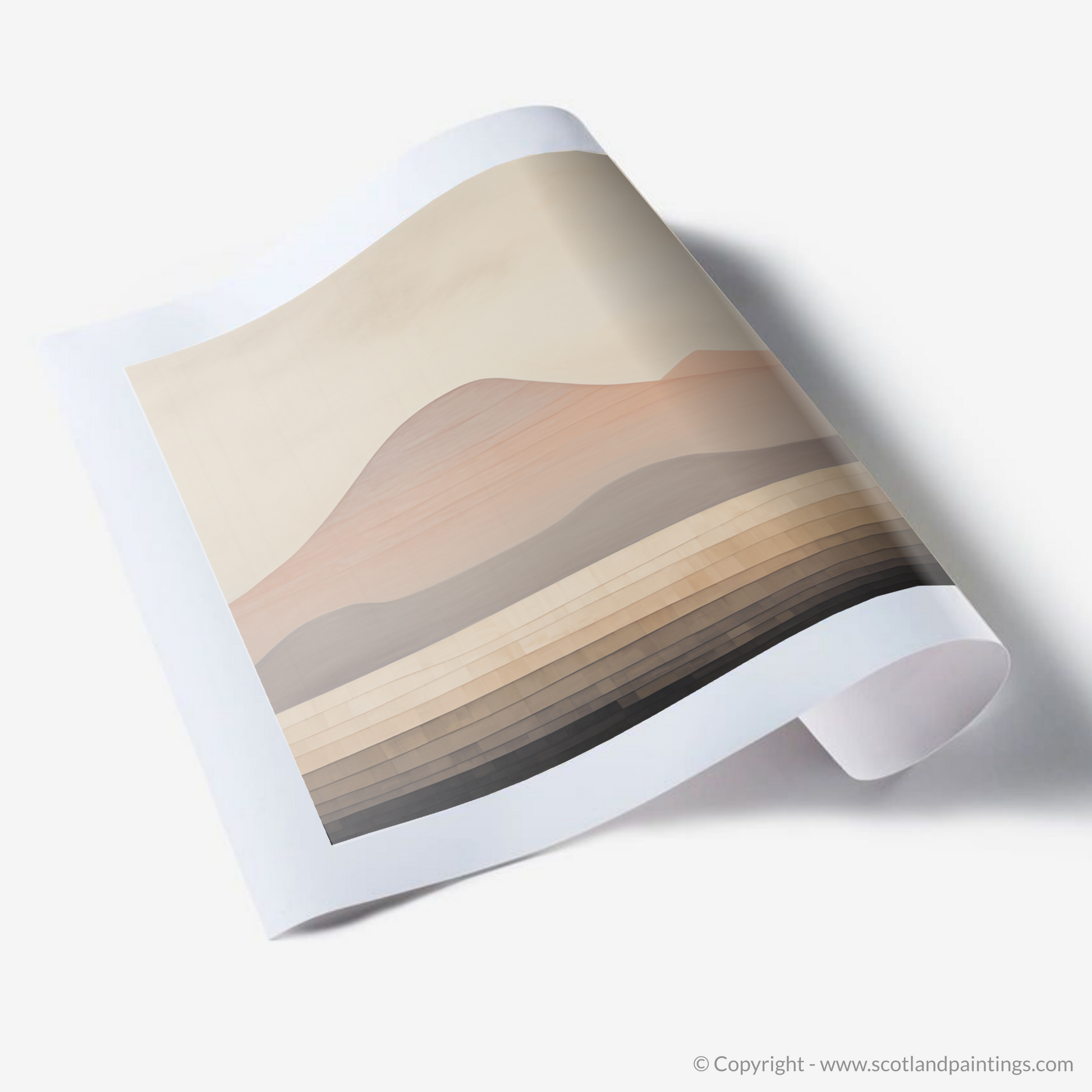 Art Print of Meall Greigh