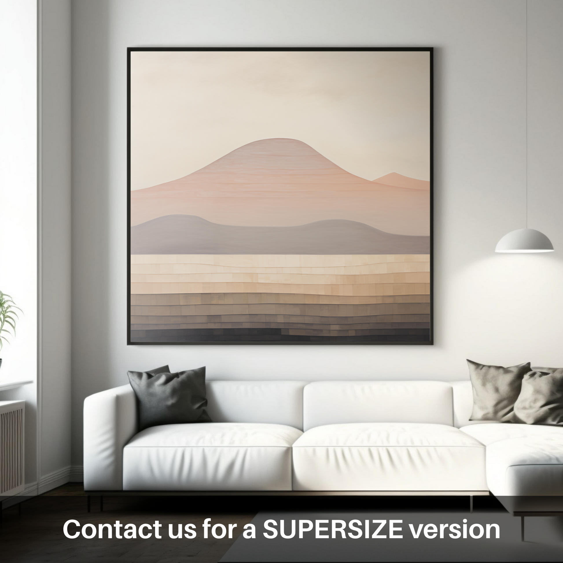 Huge supersize print of Meall Greigh