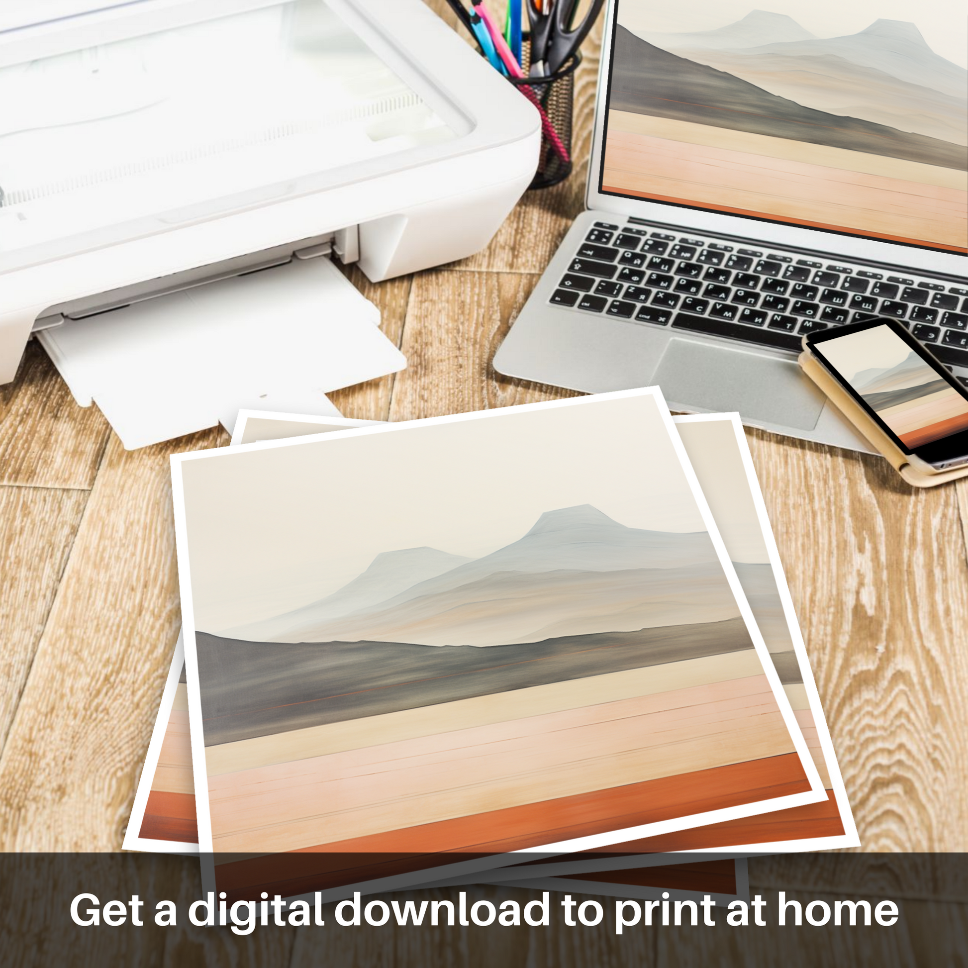 Downloadable and printable picture of Meall Greigh