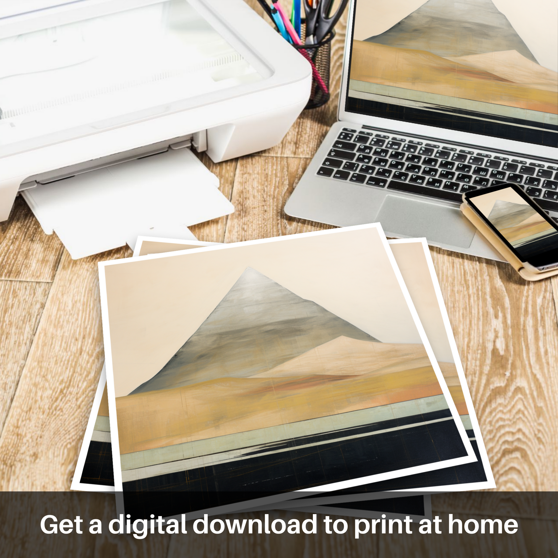 Downloadable and printable picture of Beinn a' Chròin