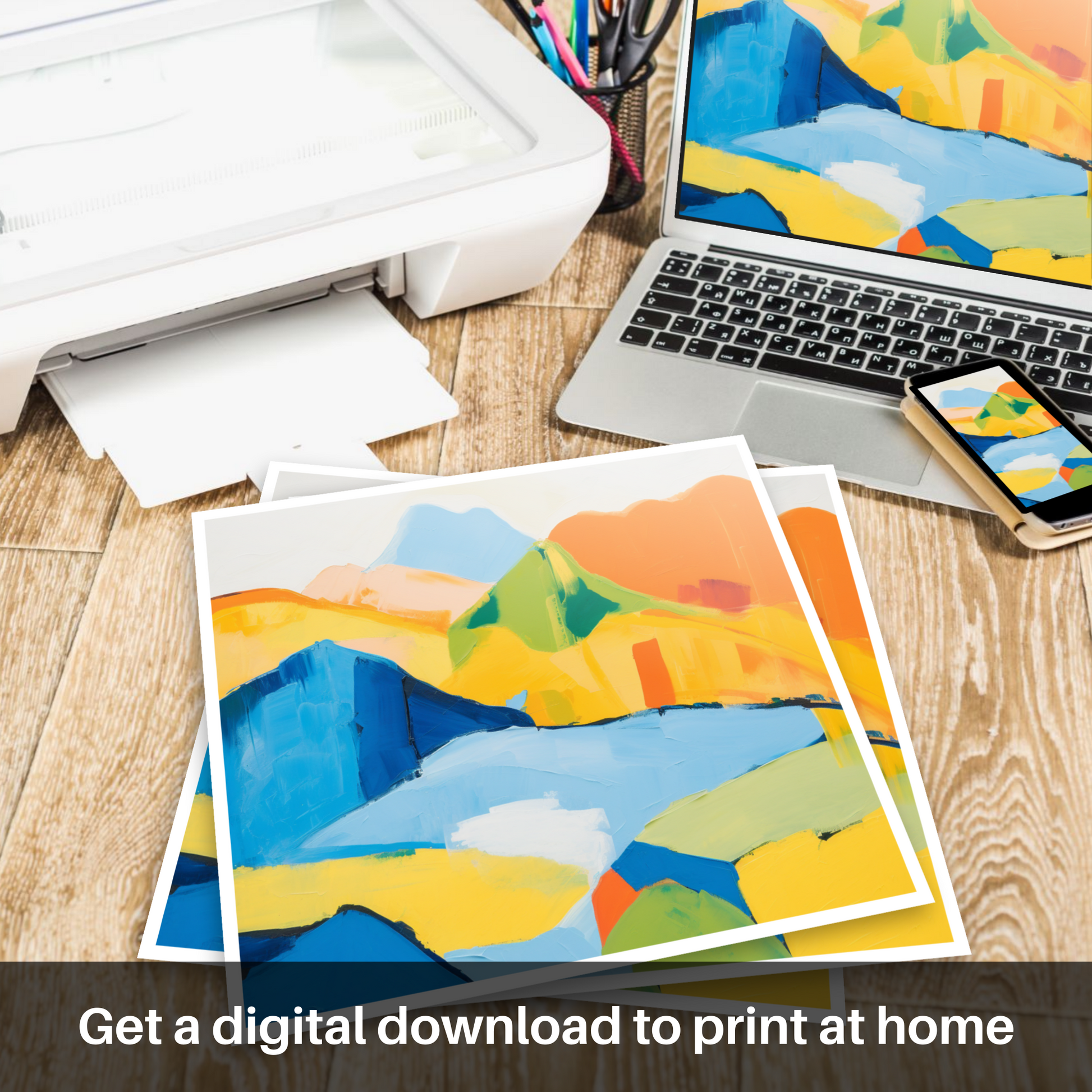 Downloadable and printable picture of Càrn Gorm