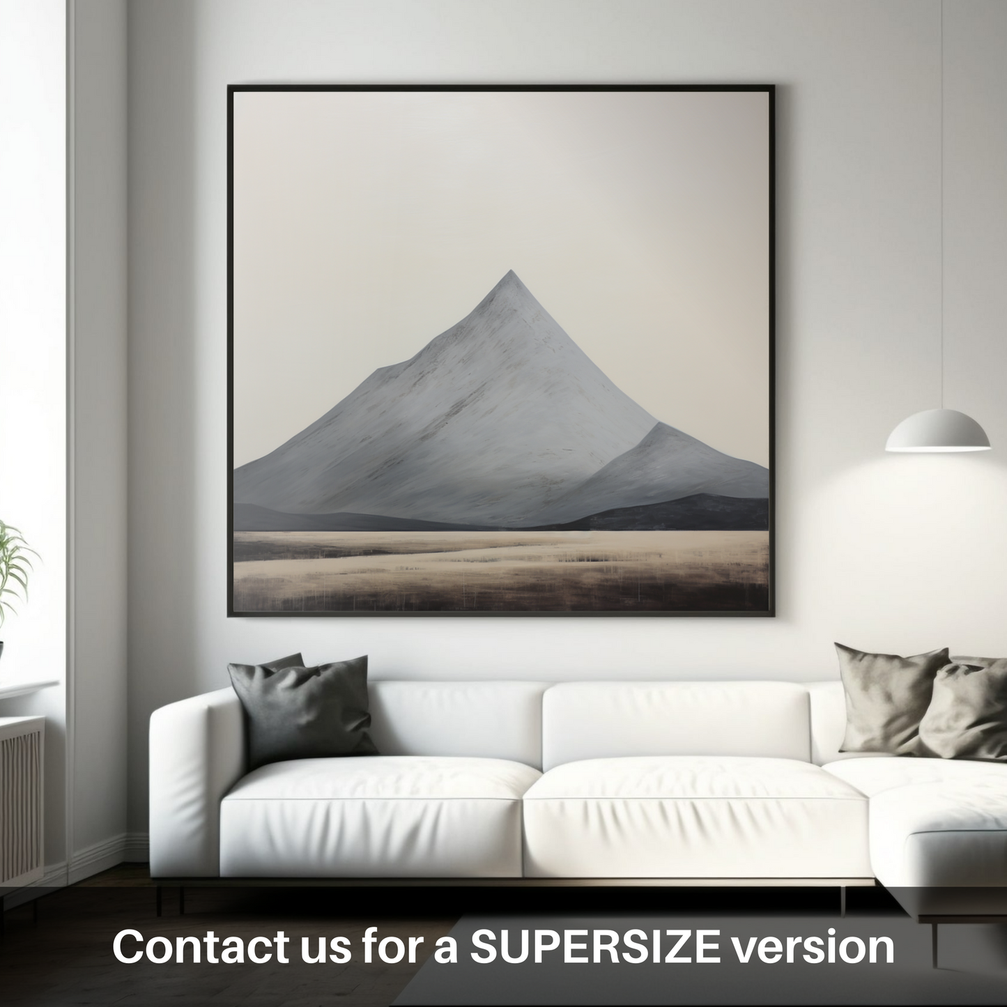 Huge supersize print of Meall Garbh (Càrn Mairg)