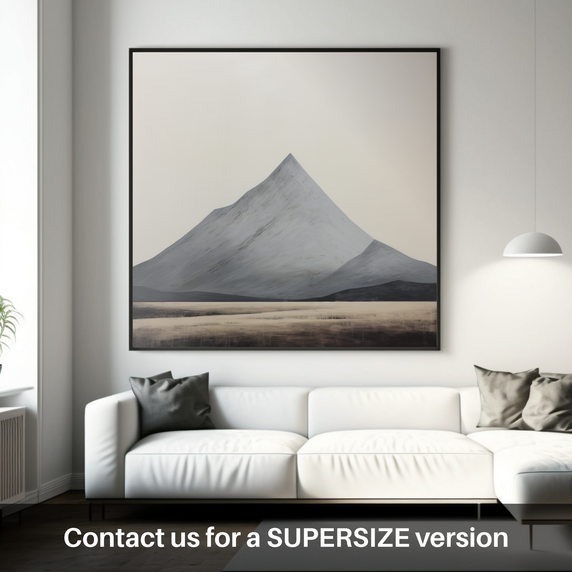 Huge supersize print of Meall Garbh (Càrn Mairg)