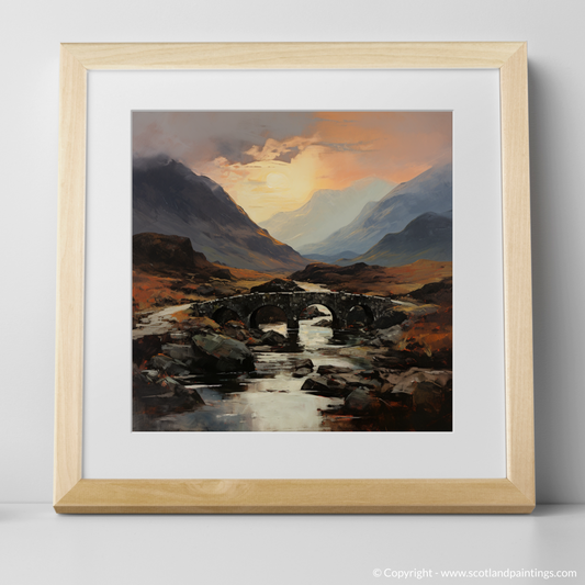 Twilight Embrace at Glencoe Bridge