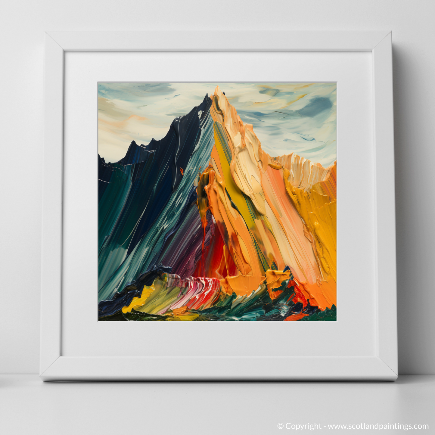 Majestic Stob Binnein in Color Field Splendour