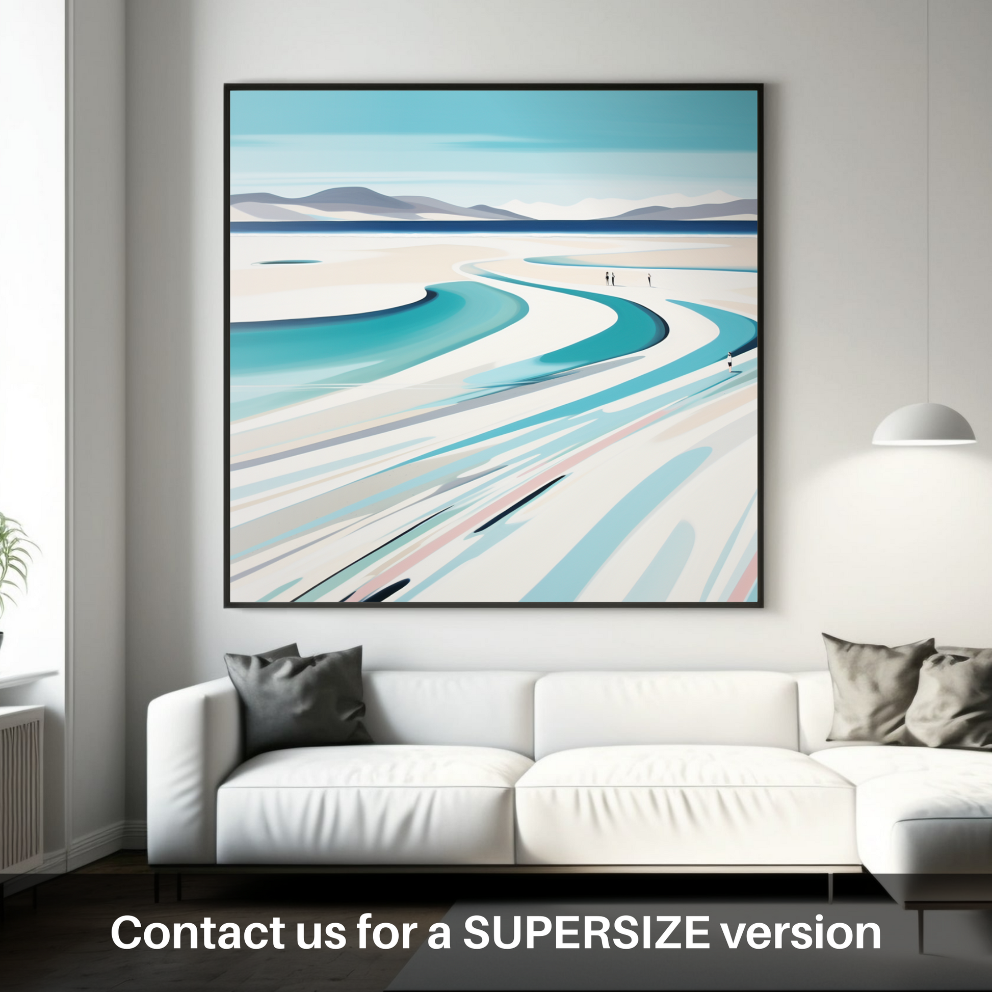 Huge supersize print of Luskentyre Beach, Isle of Harris