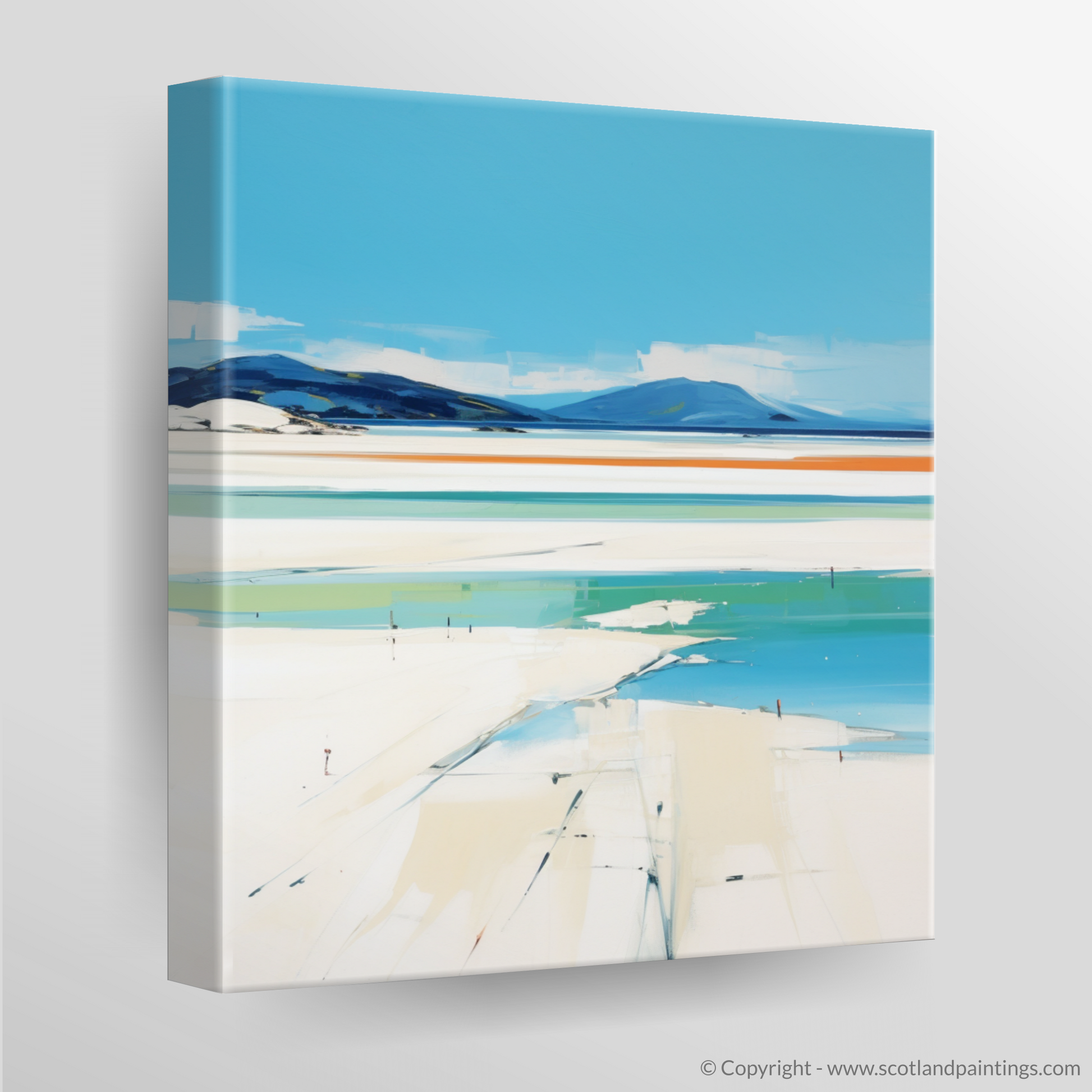 Canvas Print of Luskentyre Beach, Isle of Harris