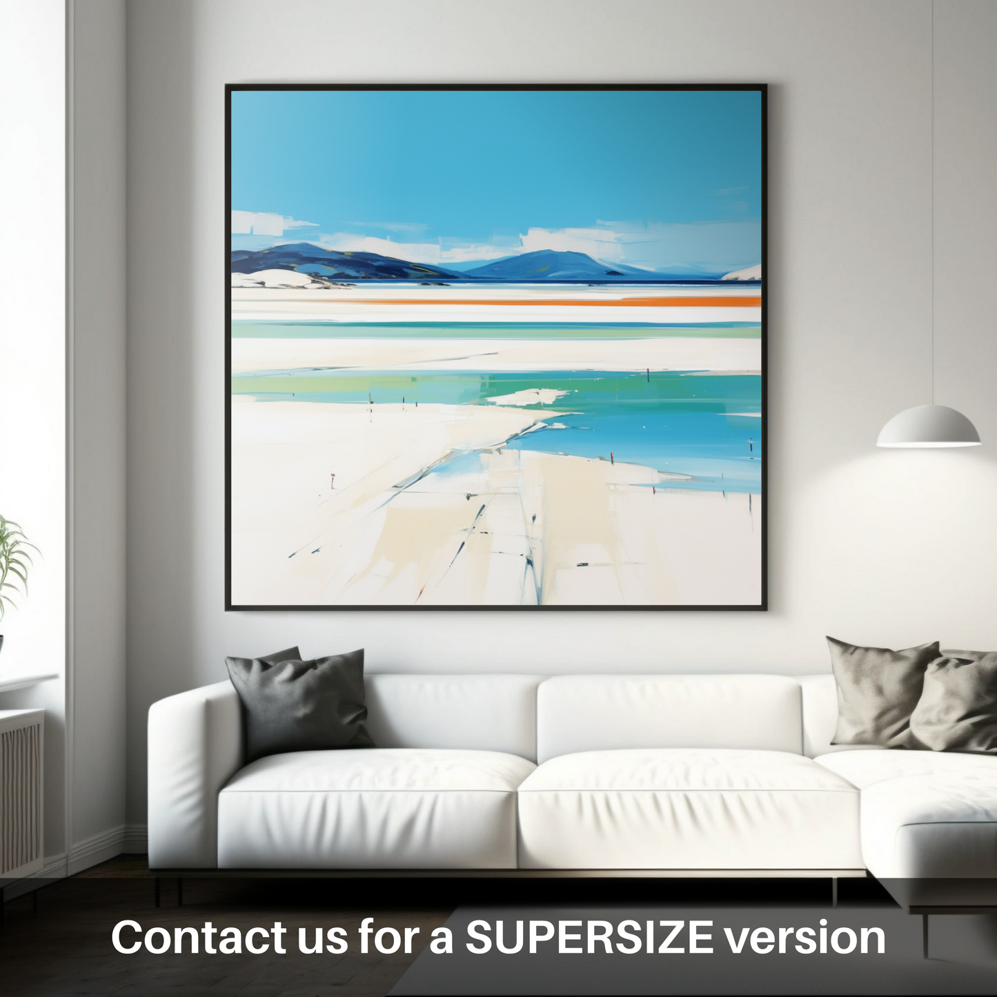 Huge supersize print of Luskentyre Beach, Isle of Harris