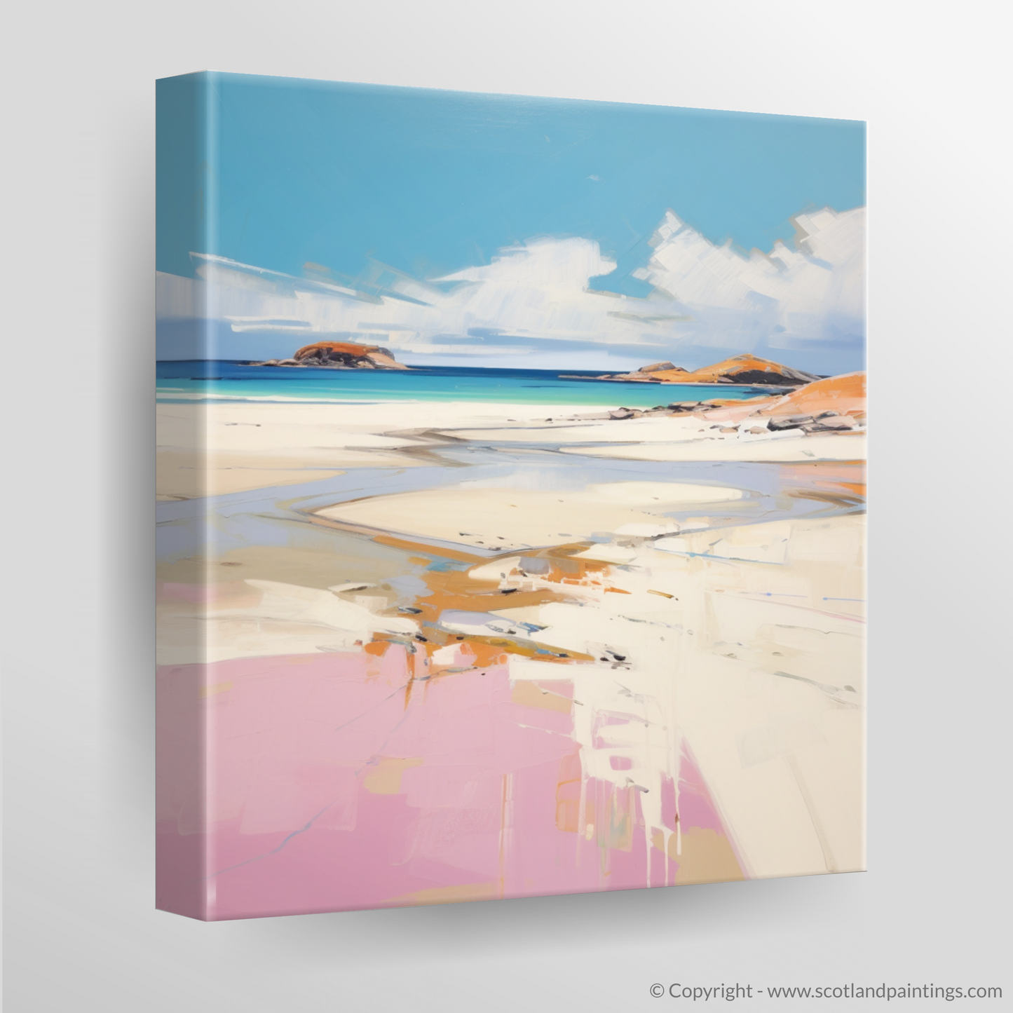 Canvas Print of Camusdarach Beach, Arisaig
