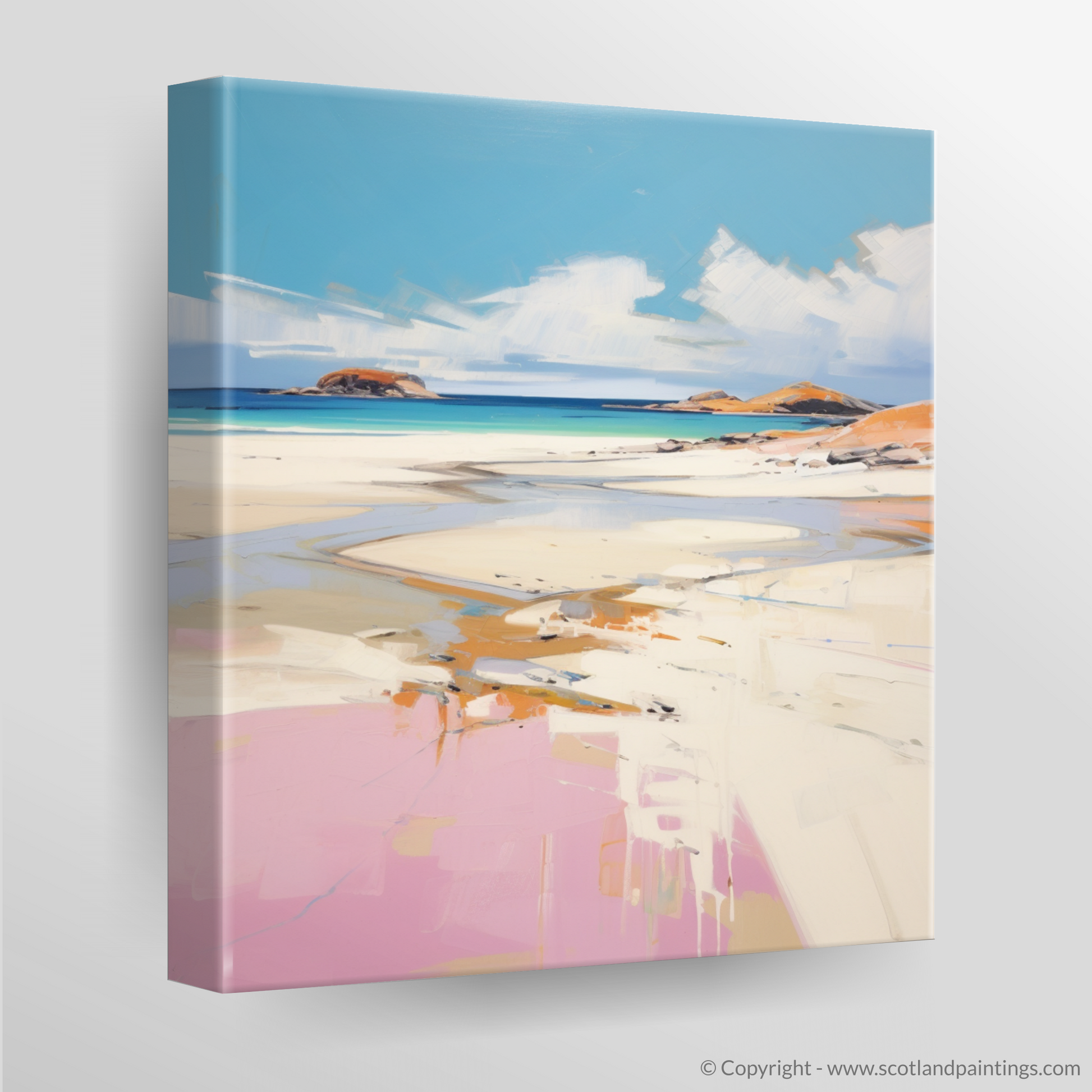 Canvas Print of Camusdarach Beach, Arisaig