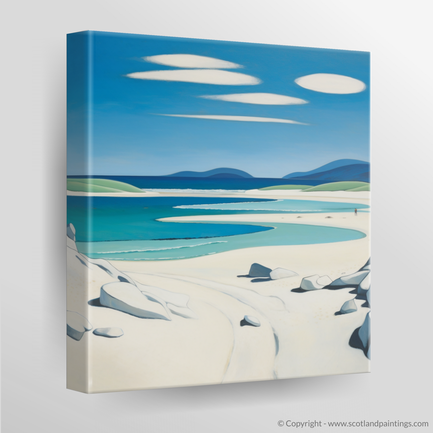 Canvas Print of Luskentyre Beach, Isle of Harris