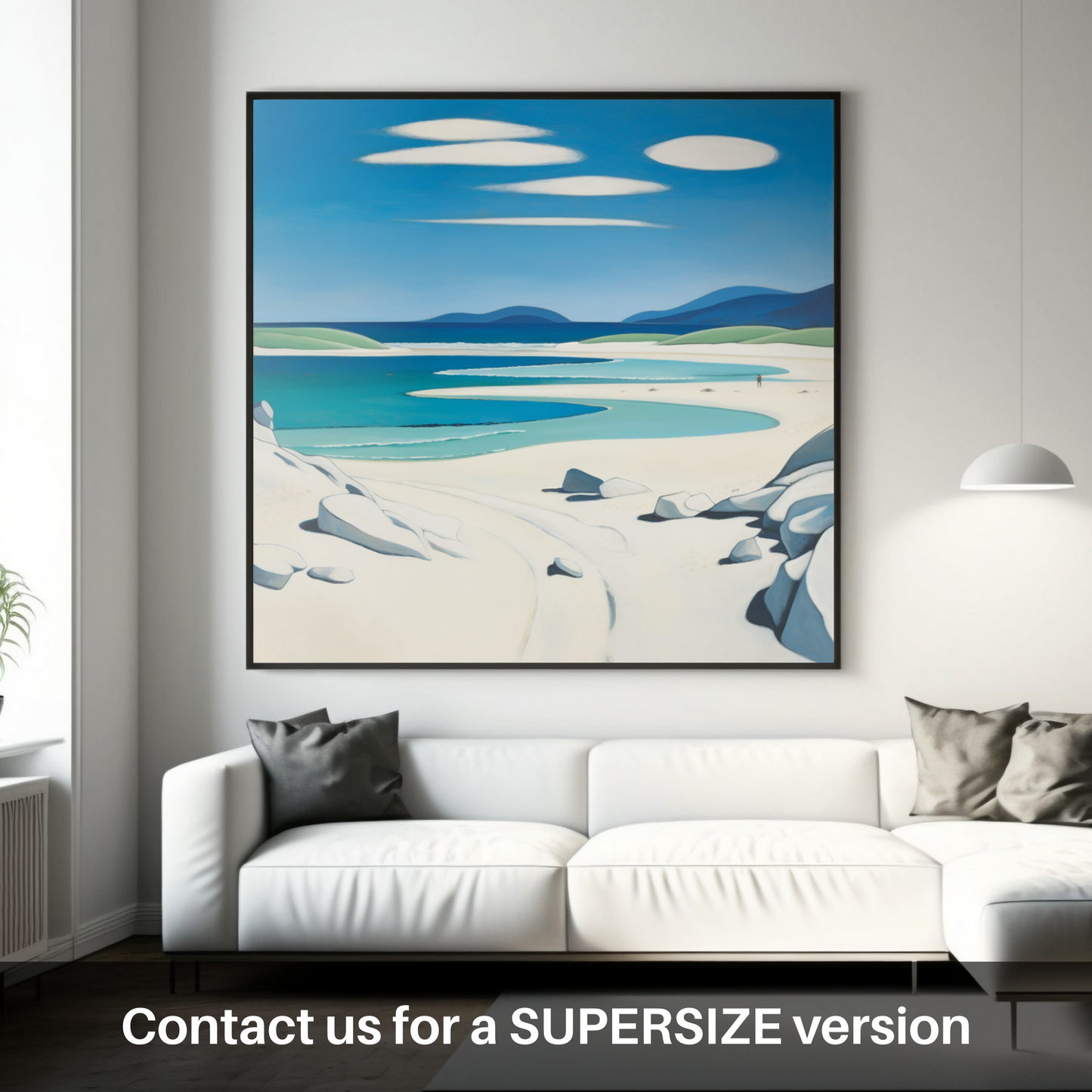 Huge supersize print of Luskentyre Beach, Isle of Harris