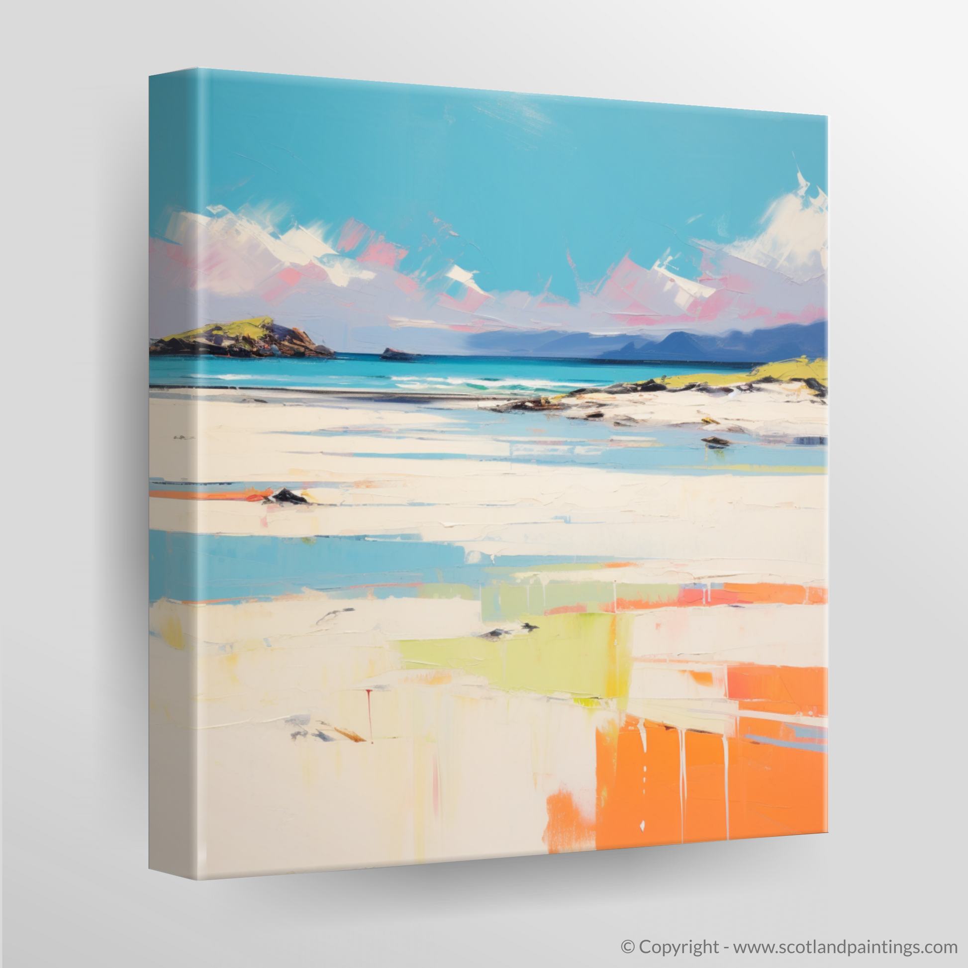 Canvas Print of Camusdarach Beach, Arisaig