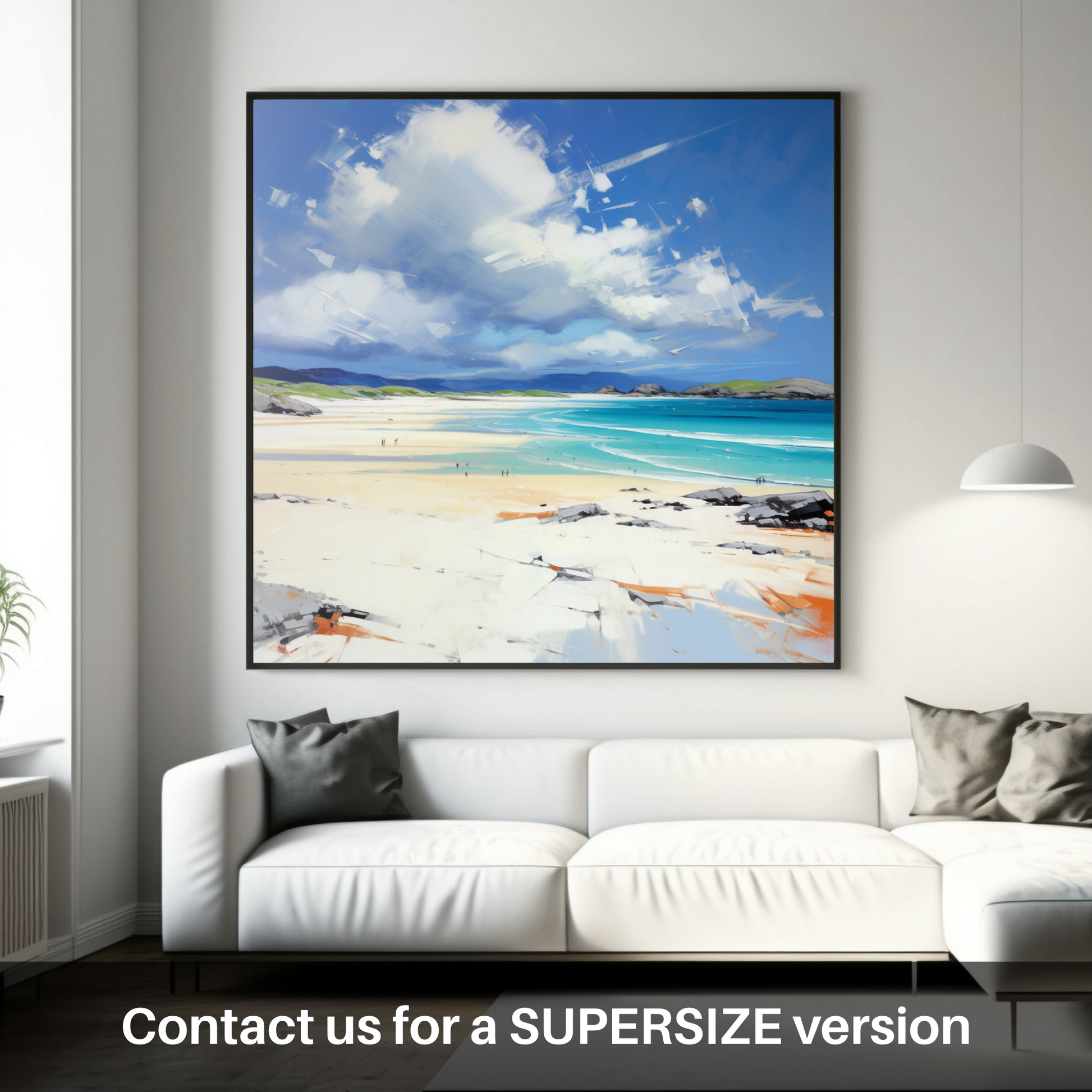 Huge supersize print of Luskentyre Beach, Isle of Harris