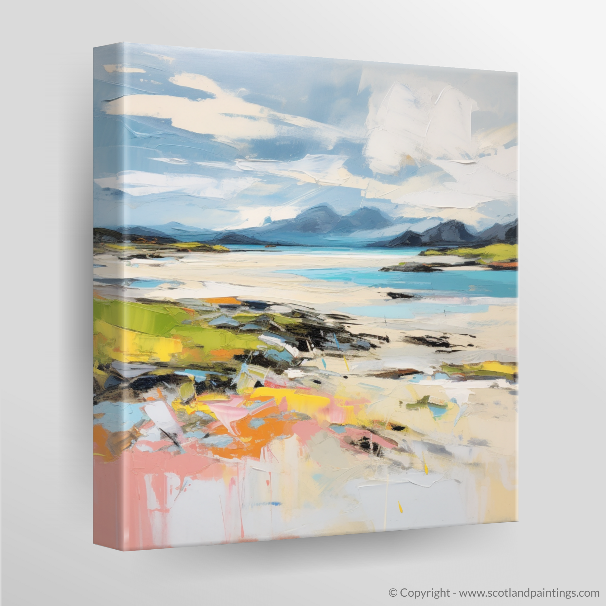 Canvas Print of Camusdarach Beach, Arisaig