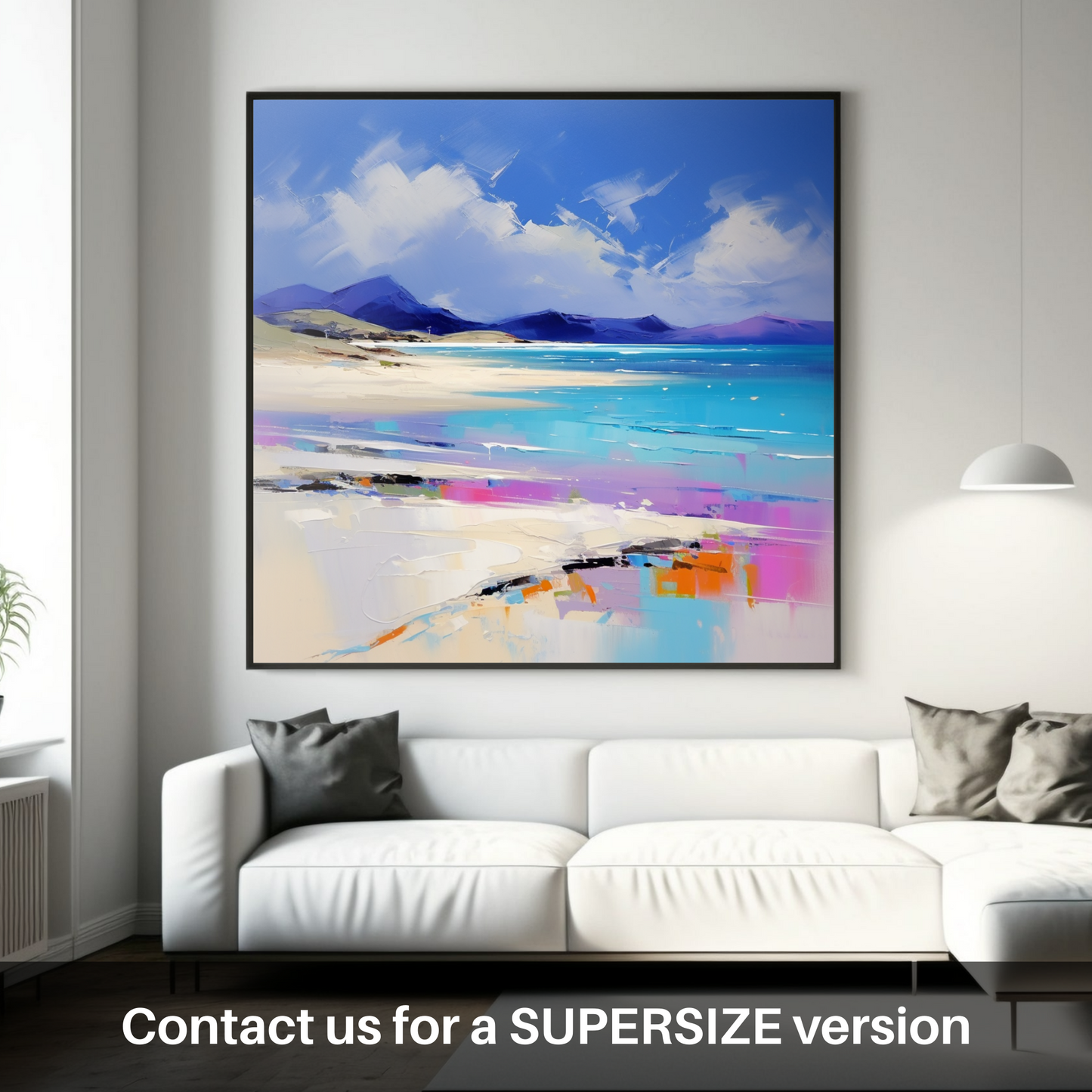 Huge supersize print of Luskentyre Beach, Isle of Harris