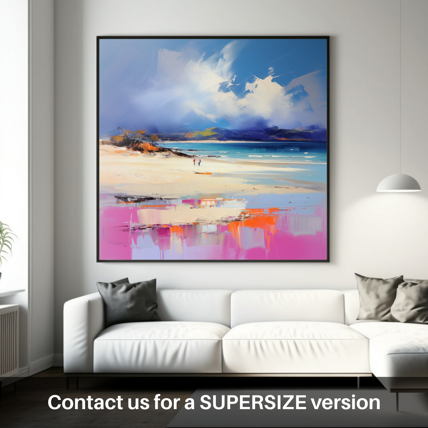 Huge supersize print of Camusdarach Beach, Arisaig