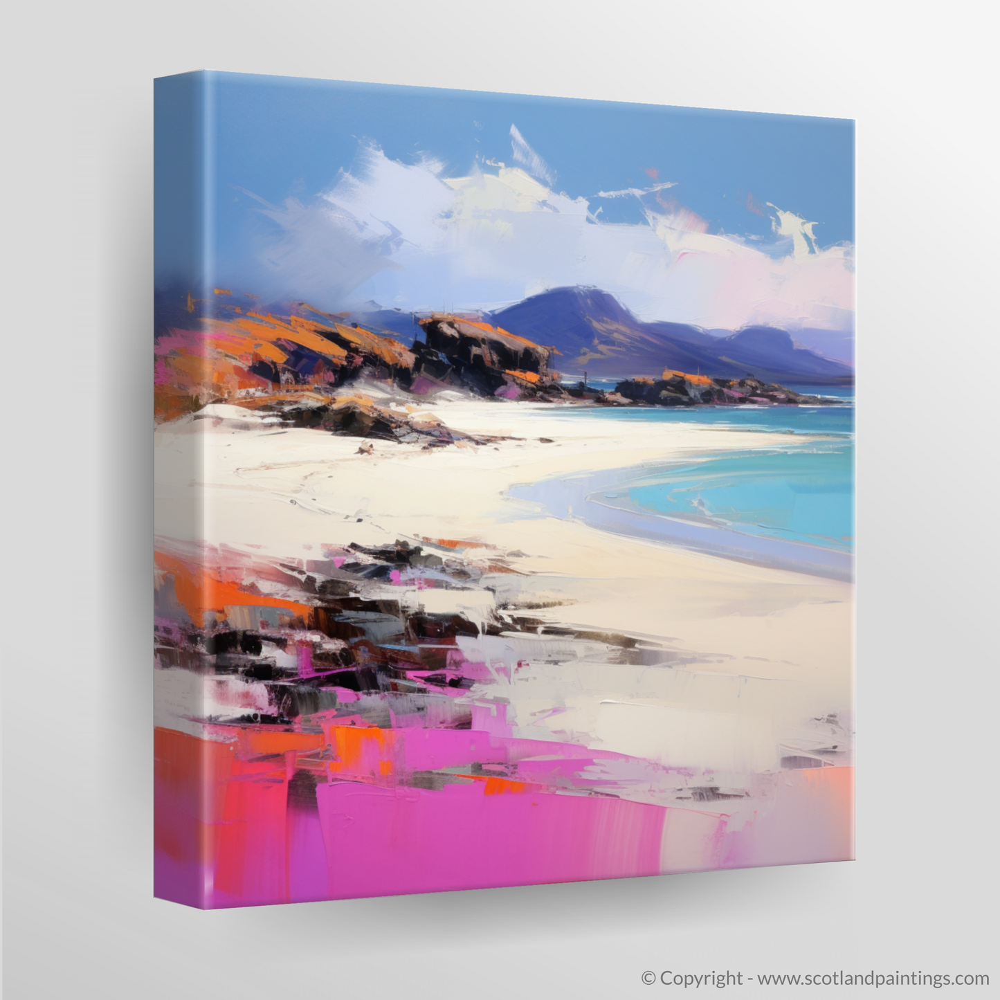 Canvas Print of Camusdarach Beach, Arisaig