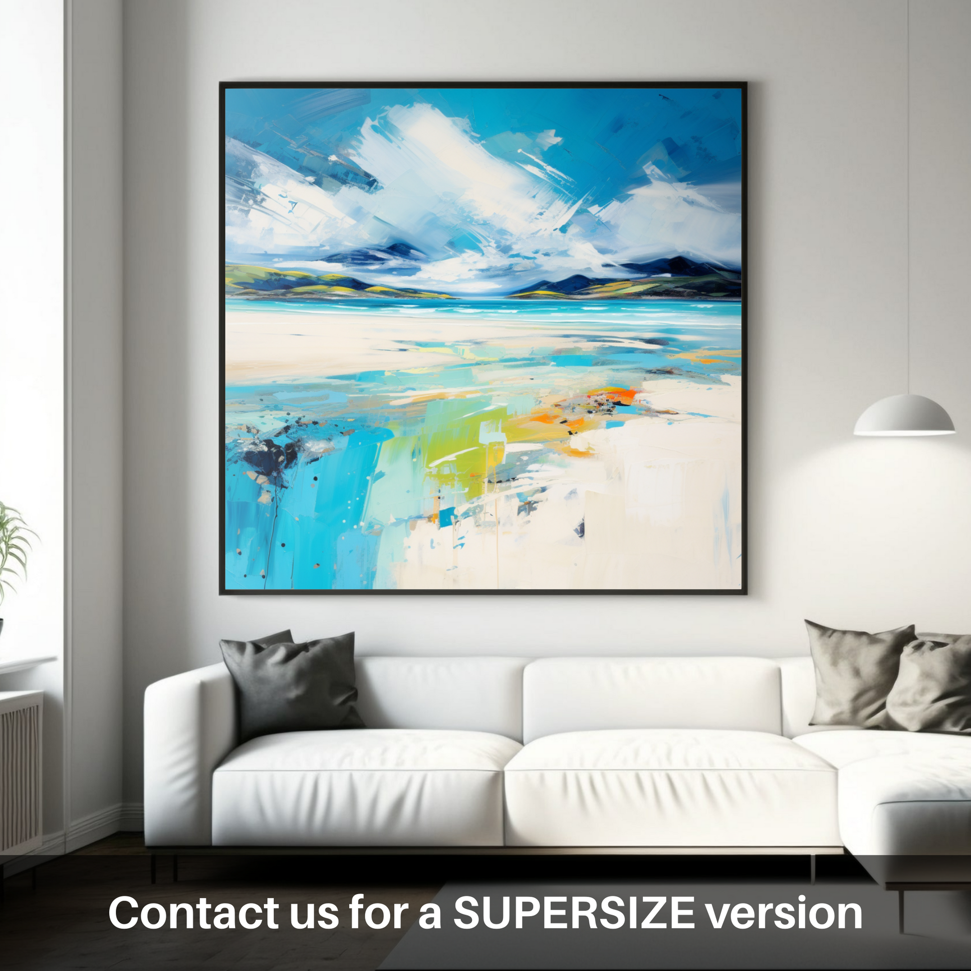 Huge supersize print of Luskentyre Beach, Isle of Harris