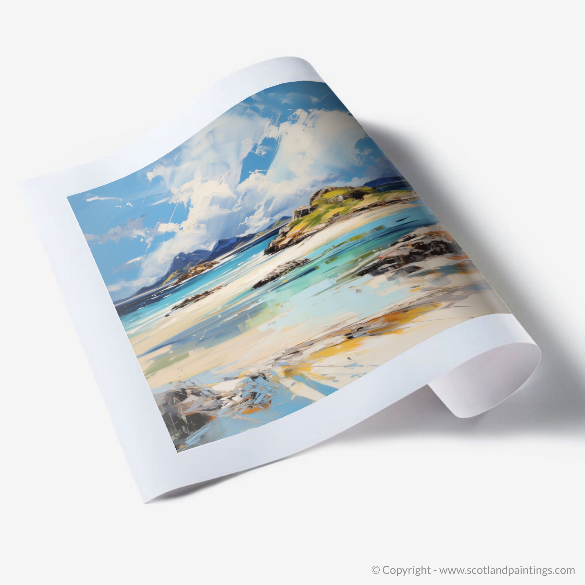 Art Print of Camusdarach Beach, Arisaig