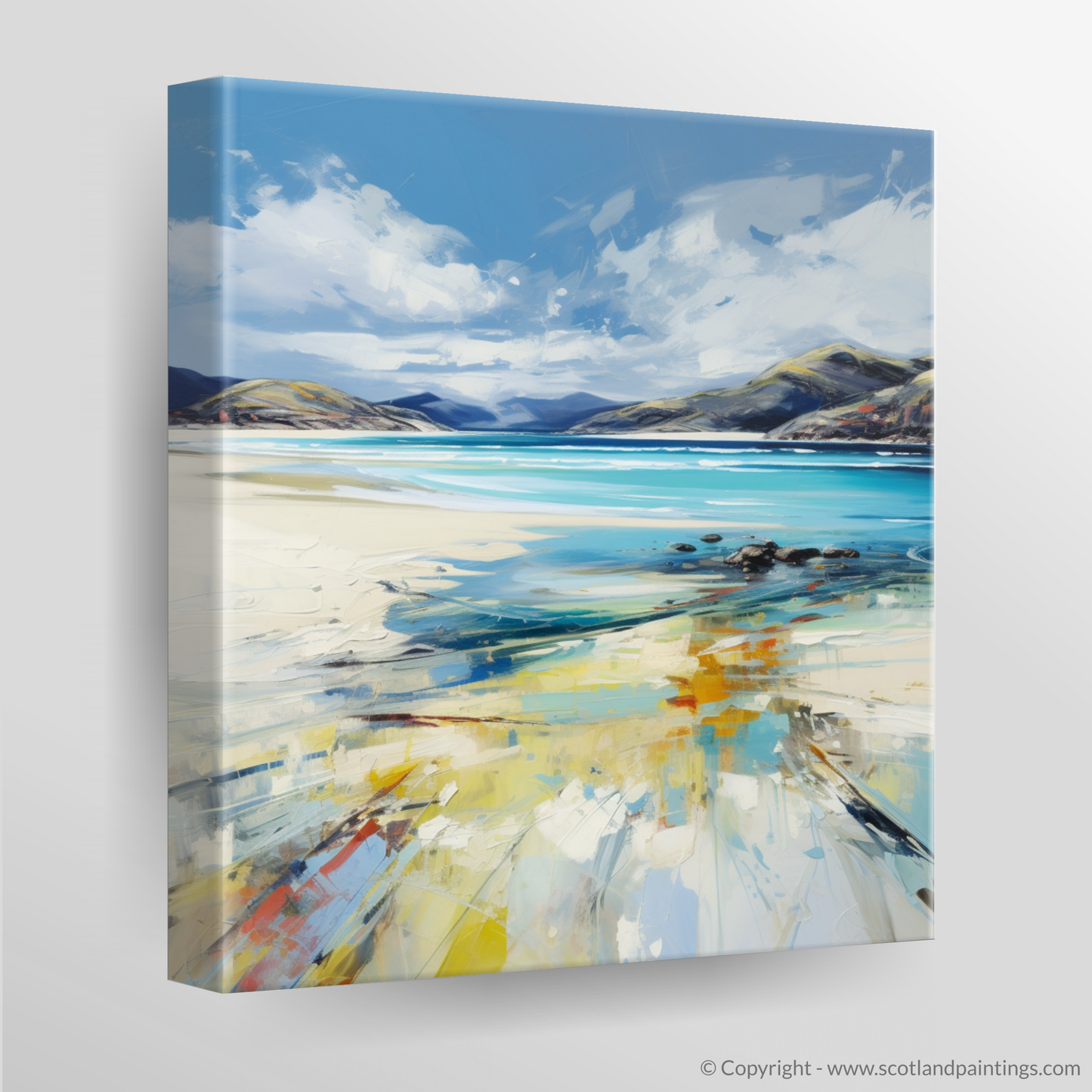 Canvas Print of Luskentyre Beach, Isle of Harris