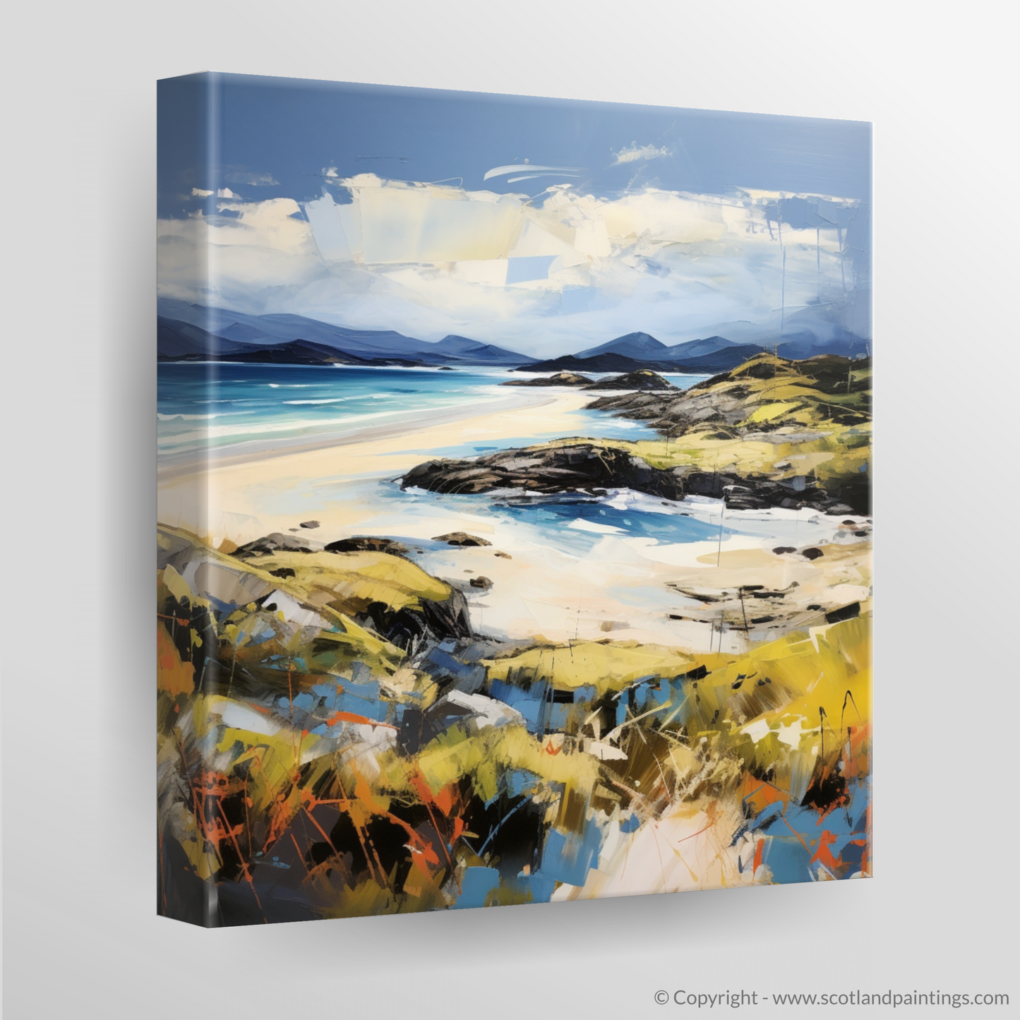 Canvas Print of Camusdarach Beach, Arisaig