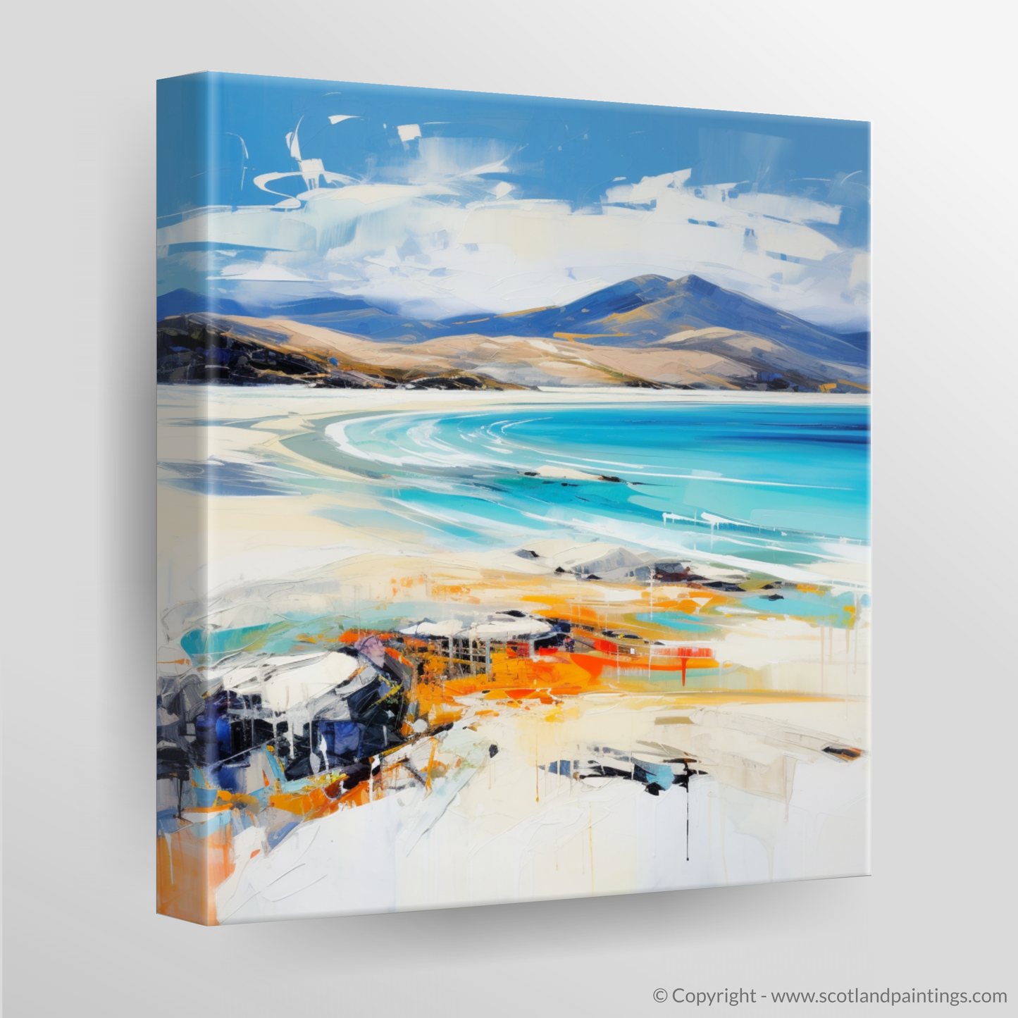 Canvas Print of Luskentyre Beach, Isle of Harris