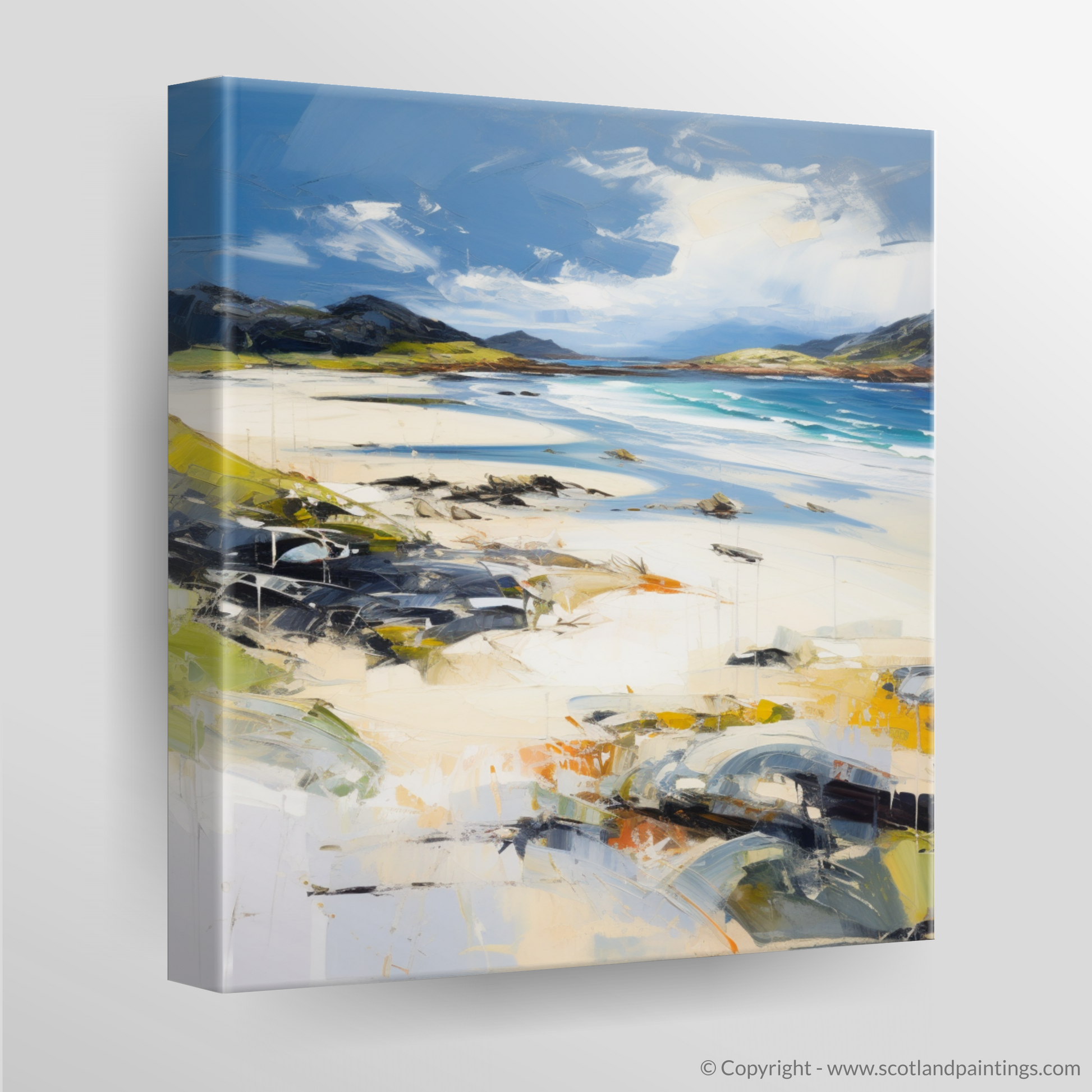 Canvas Print of Camusdarach Beach, Arisaig