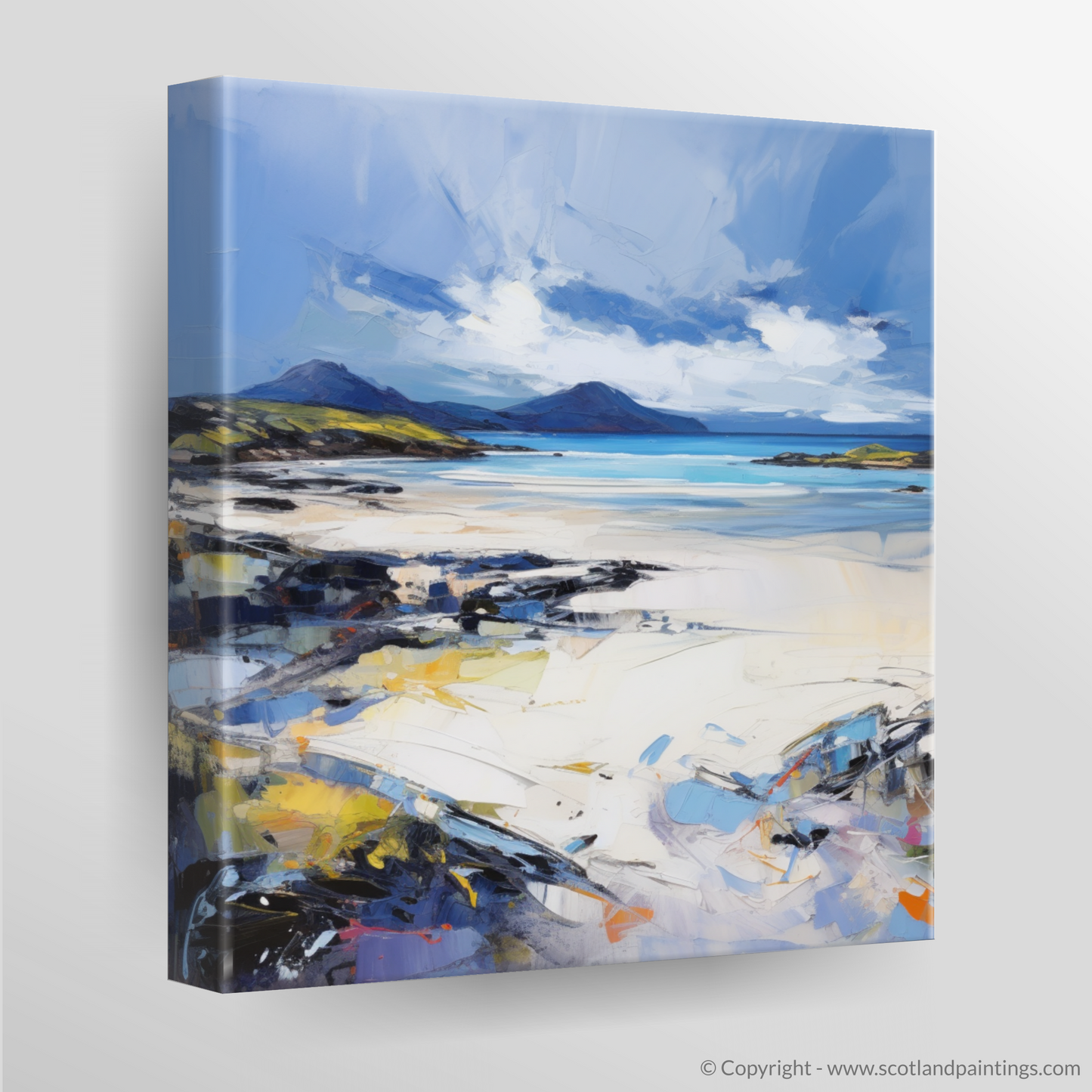Canvas Print of Camusdarach Beach, Arisaig