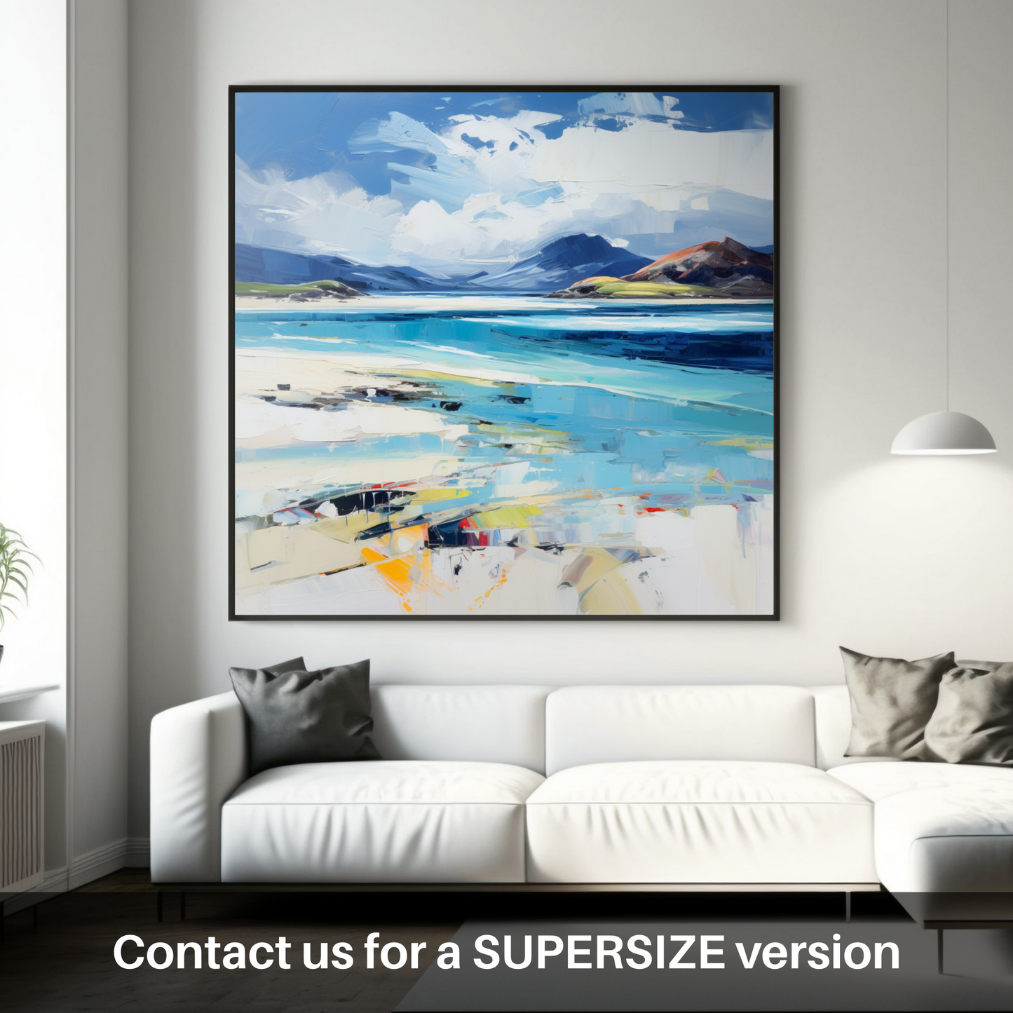 Huge supersize print of Luskentyre Beach, Isle of Harris