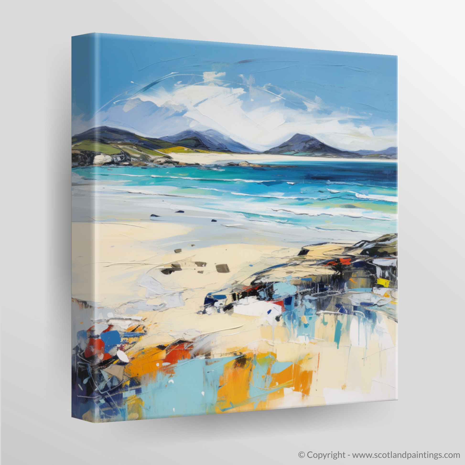 Canvas Print of Luskentyre Beach, Isle of Harris