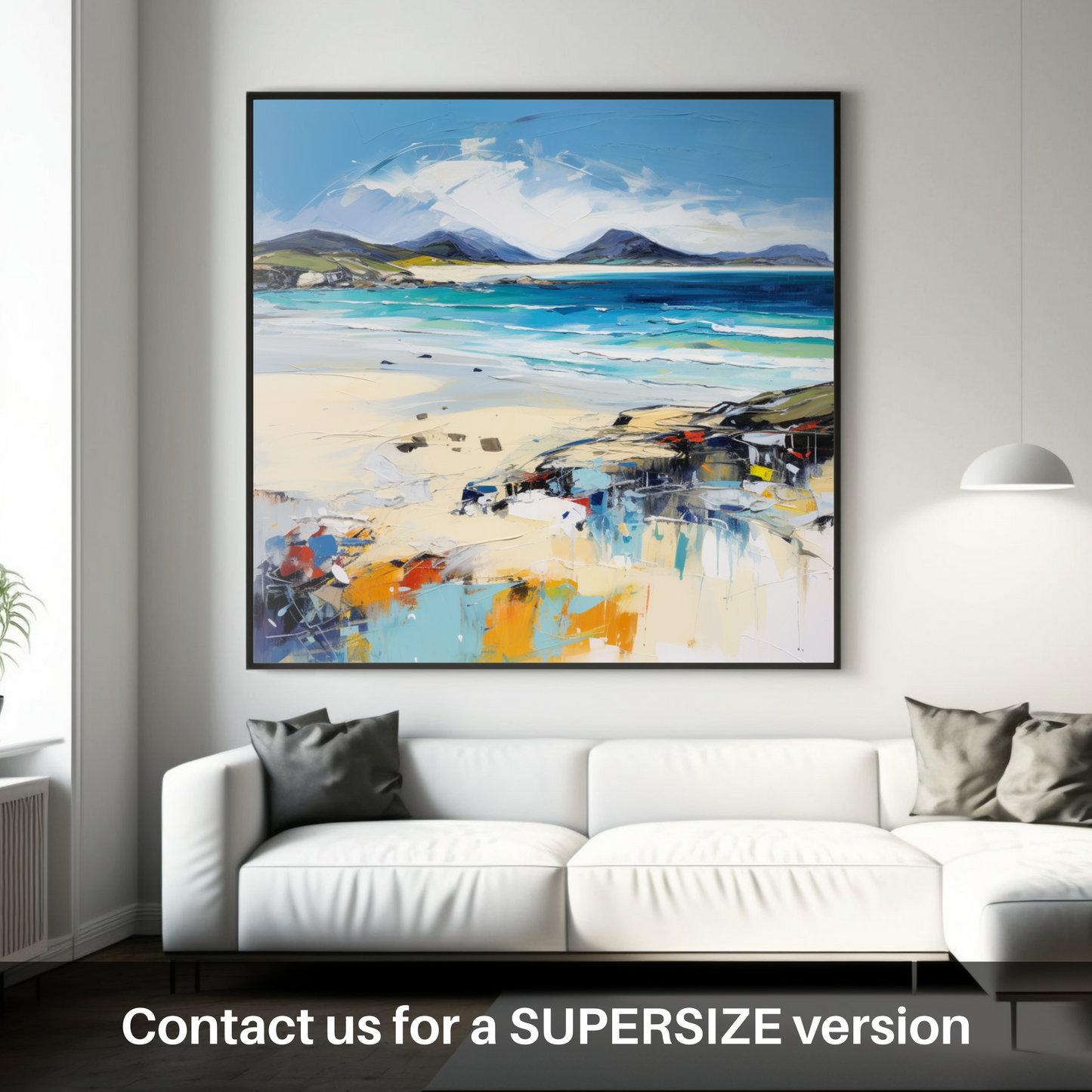 Huge supersize print of Luskentyre Beach, Isle of Harris