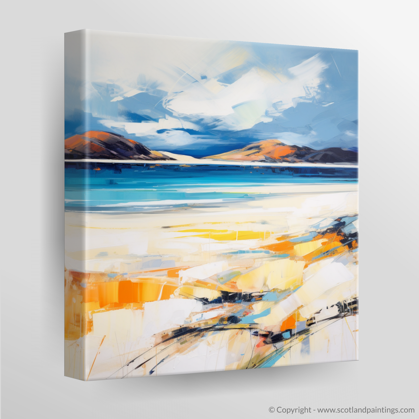 Canvas Print of Luskentyre Beach, Isle of Harris