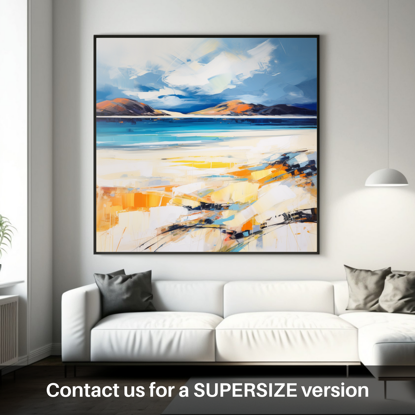 Huge supersize print of Luskentyre Beach, Isle of Harris