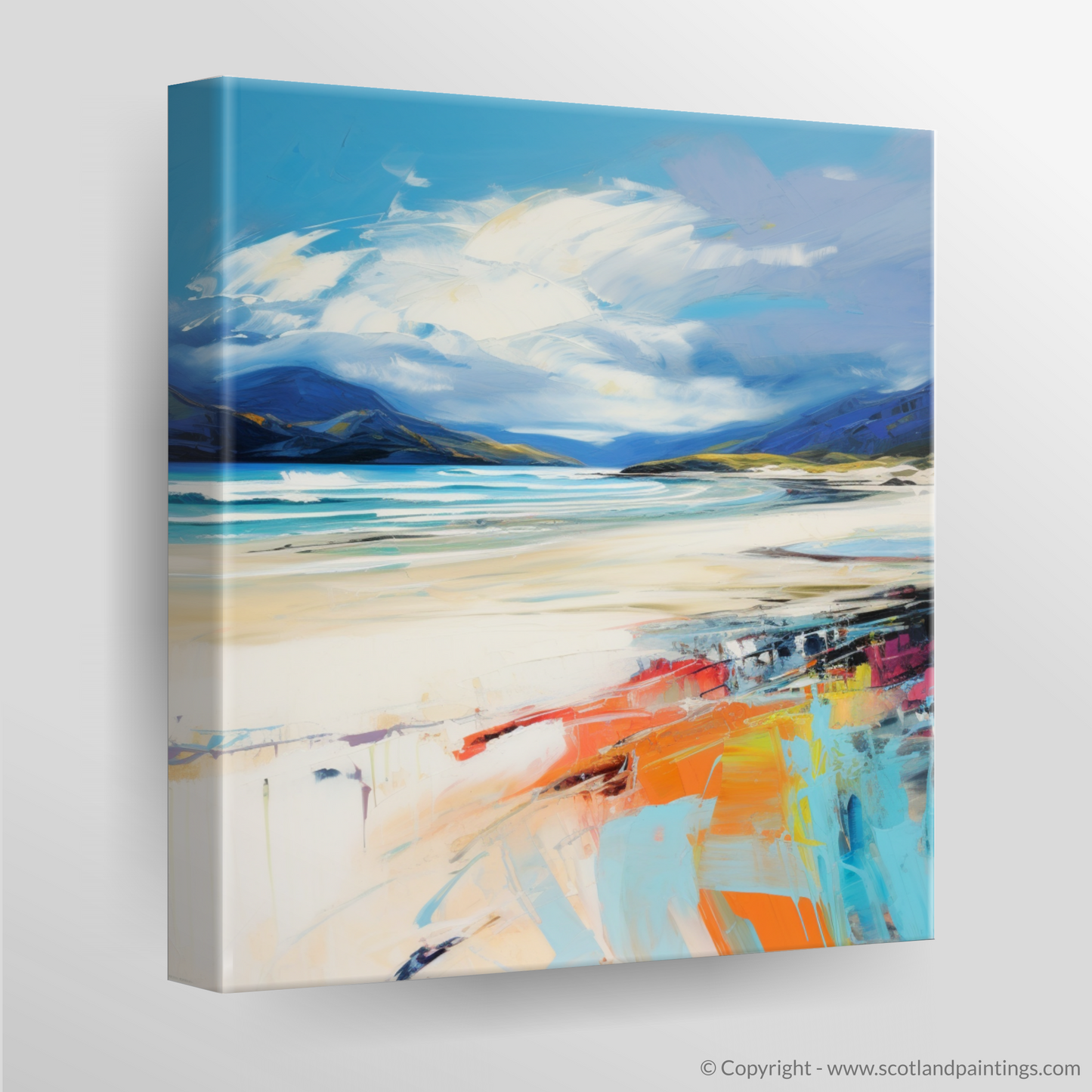 Canvas Print of Luskentyre Beach, Isle of Harris