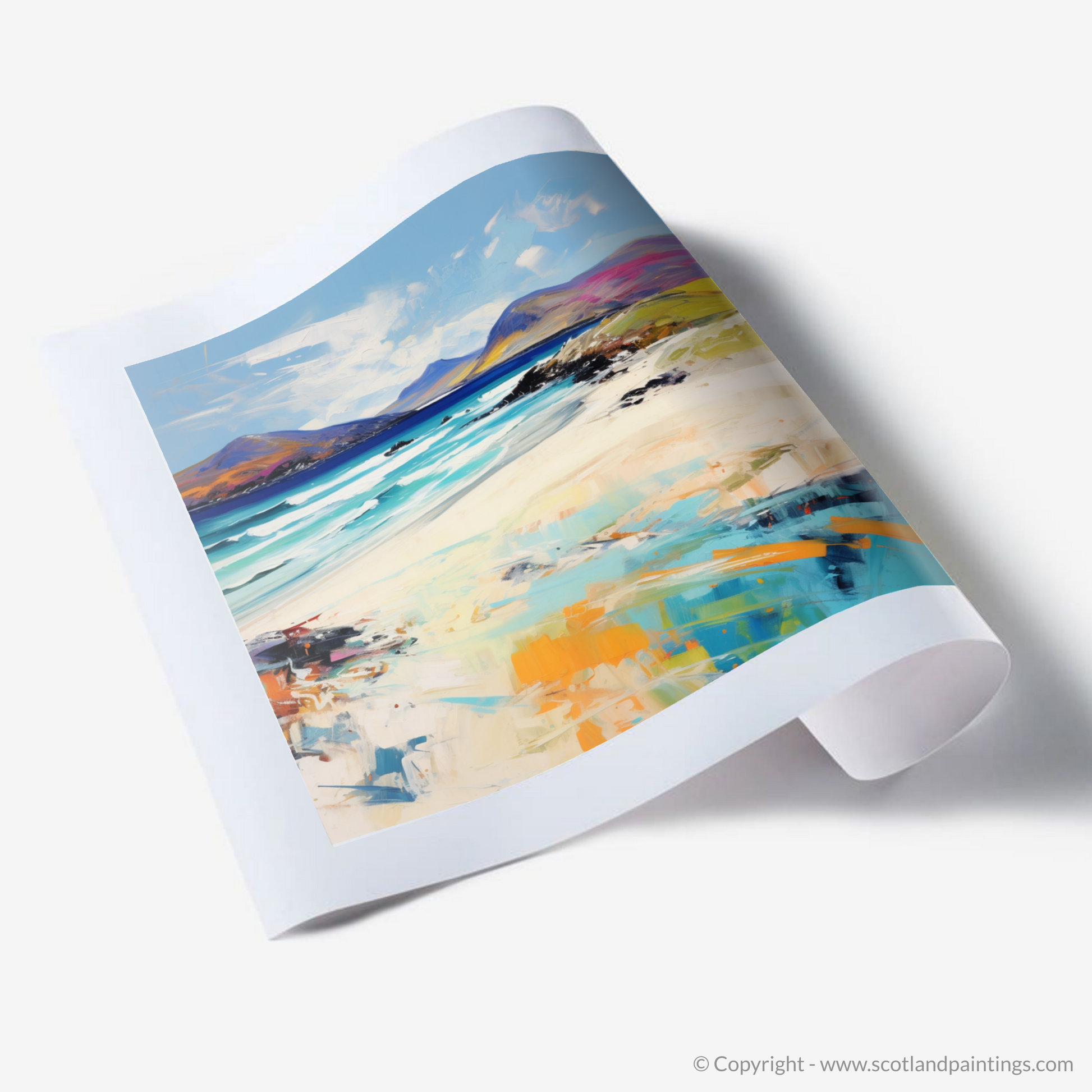 Art Print of Luskentyre Sands, Isle of Lewis