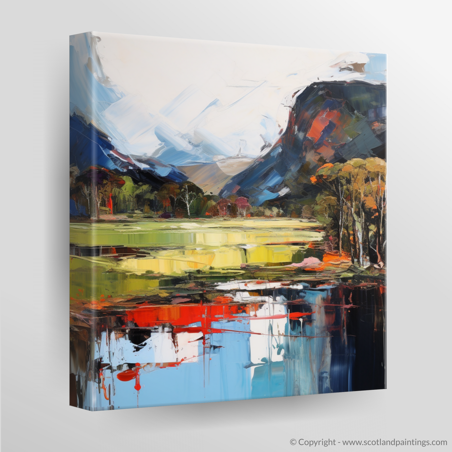 Canvas Print of Loch Ard, Stirling