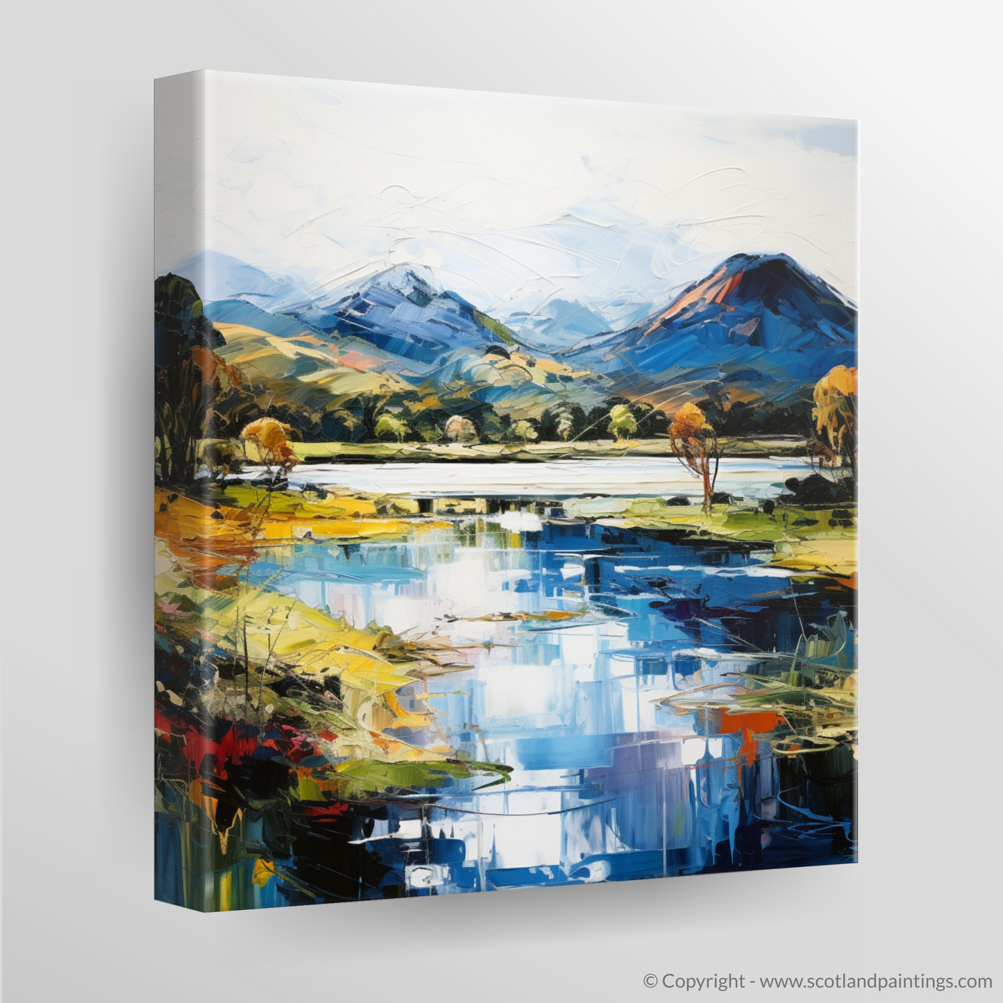 Canvas Print of Loch Ard, Stirling