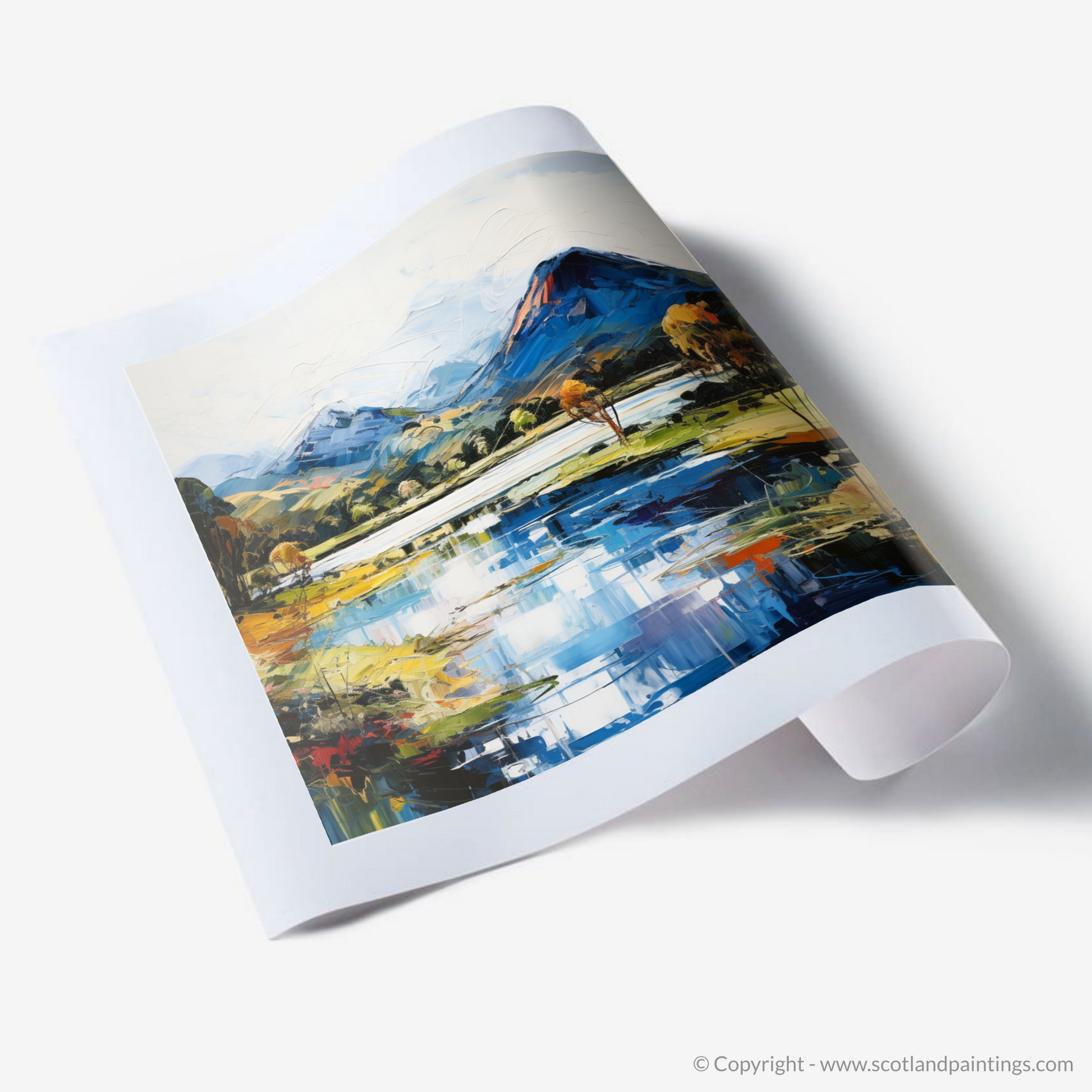 Art Print of Loch Ard, Stirling
