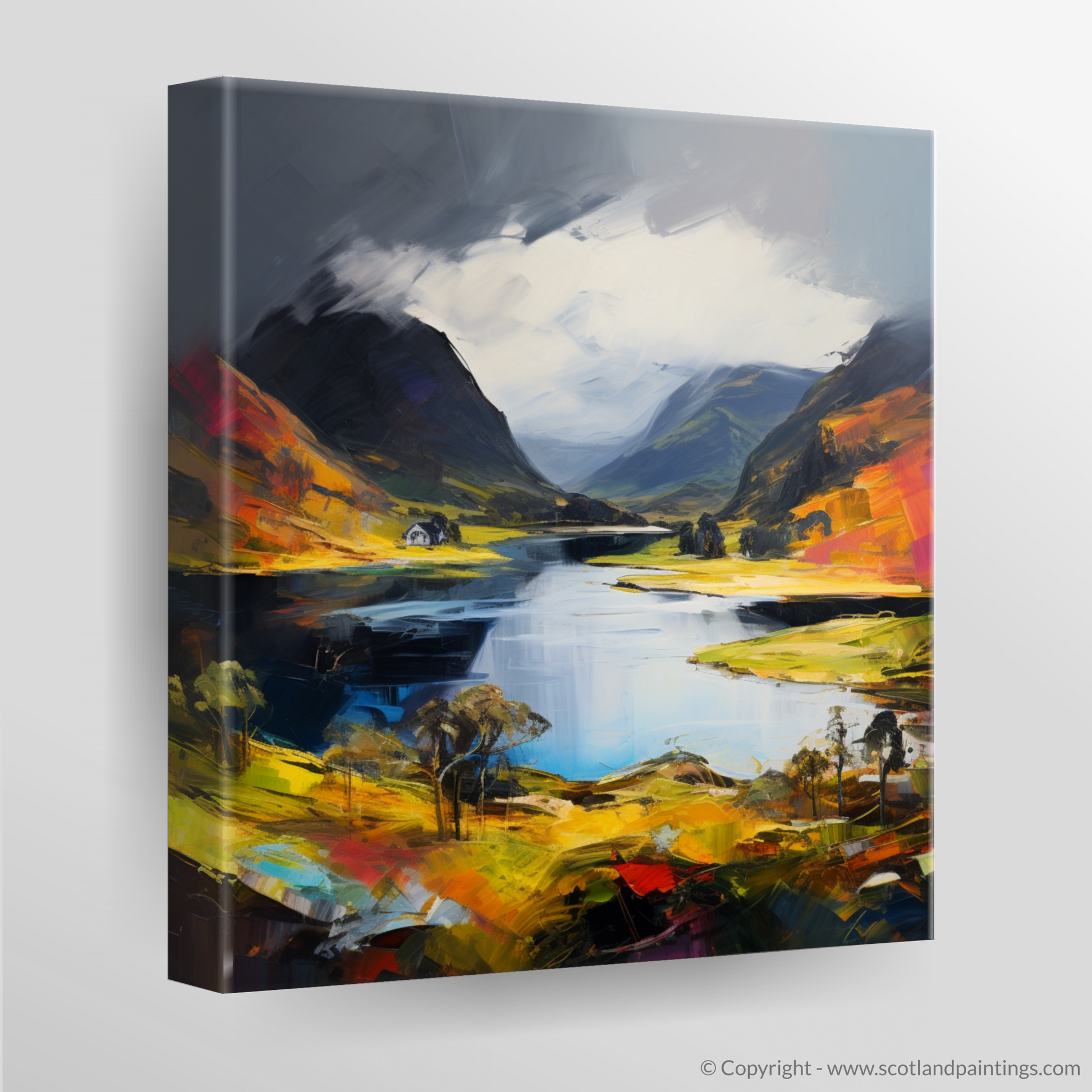 Canvas Print of Loch Glencoul, Sutherland