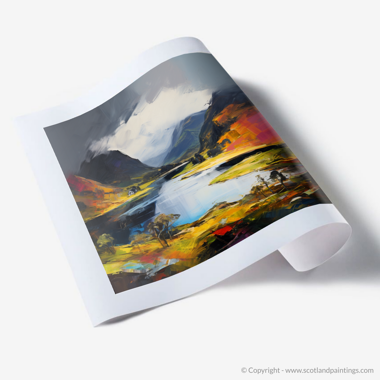 Art Print of Loch Glencoul, Sutherland