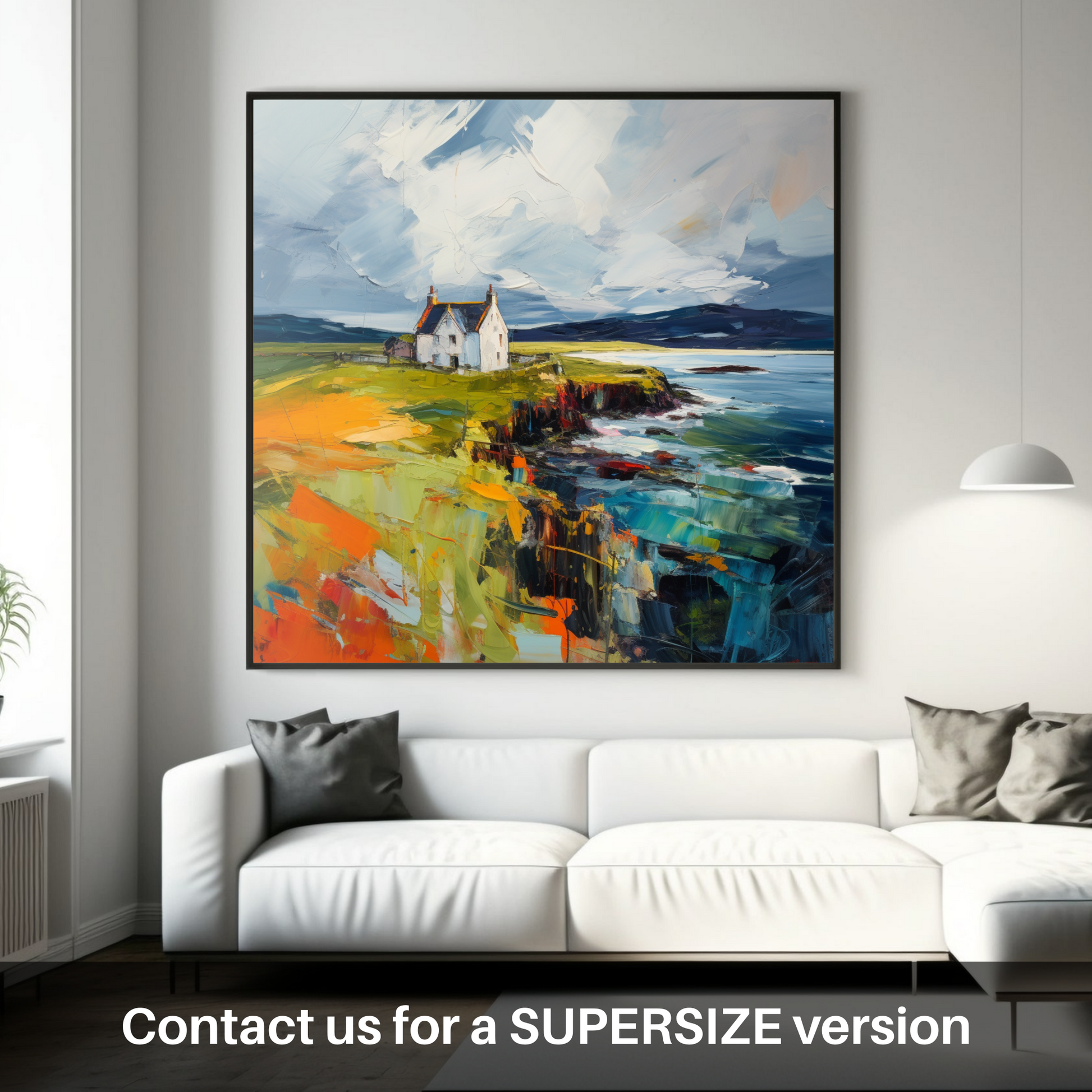 Huge supersize print of Orkney, North of mainland Scotland