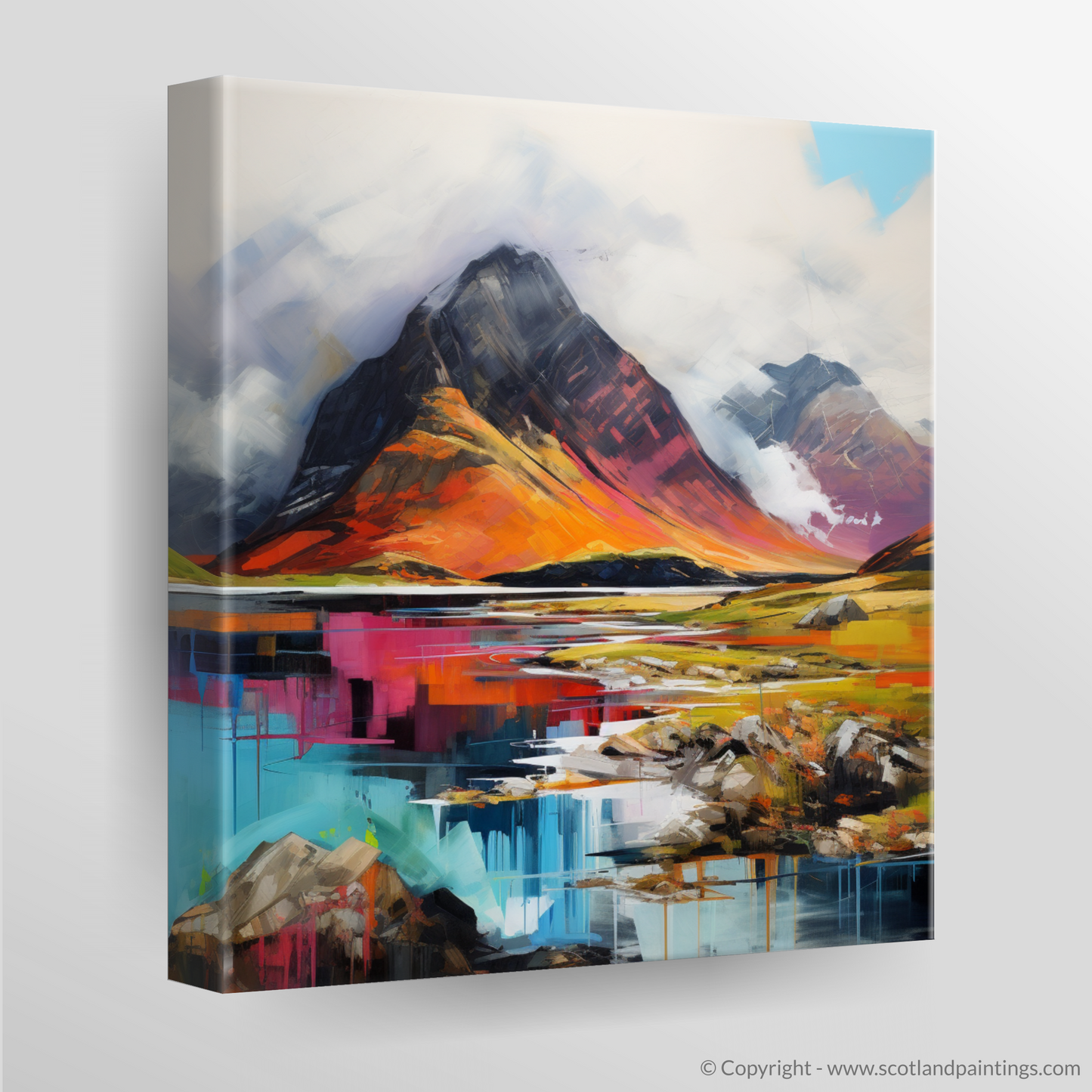 Canvas Print of Beinn Alligin, Wester Ross