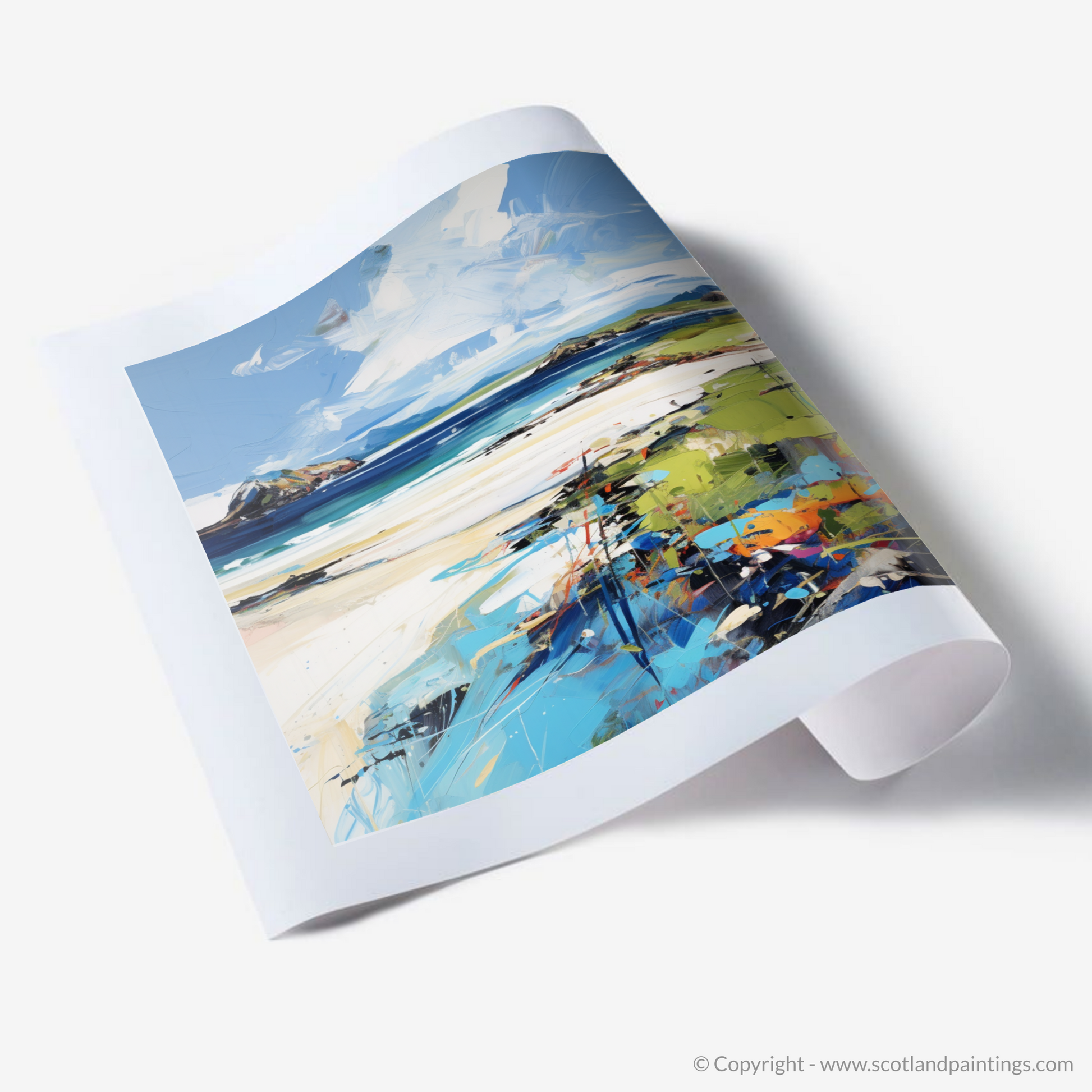 Art Print of Camusdarach Beach