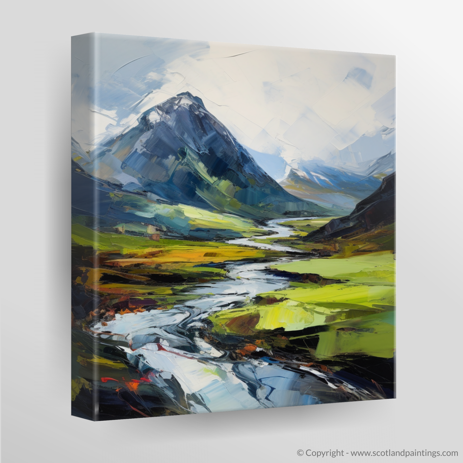 Canvas Print of Meall Greigh
