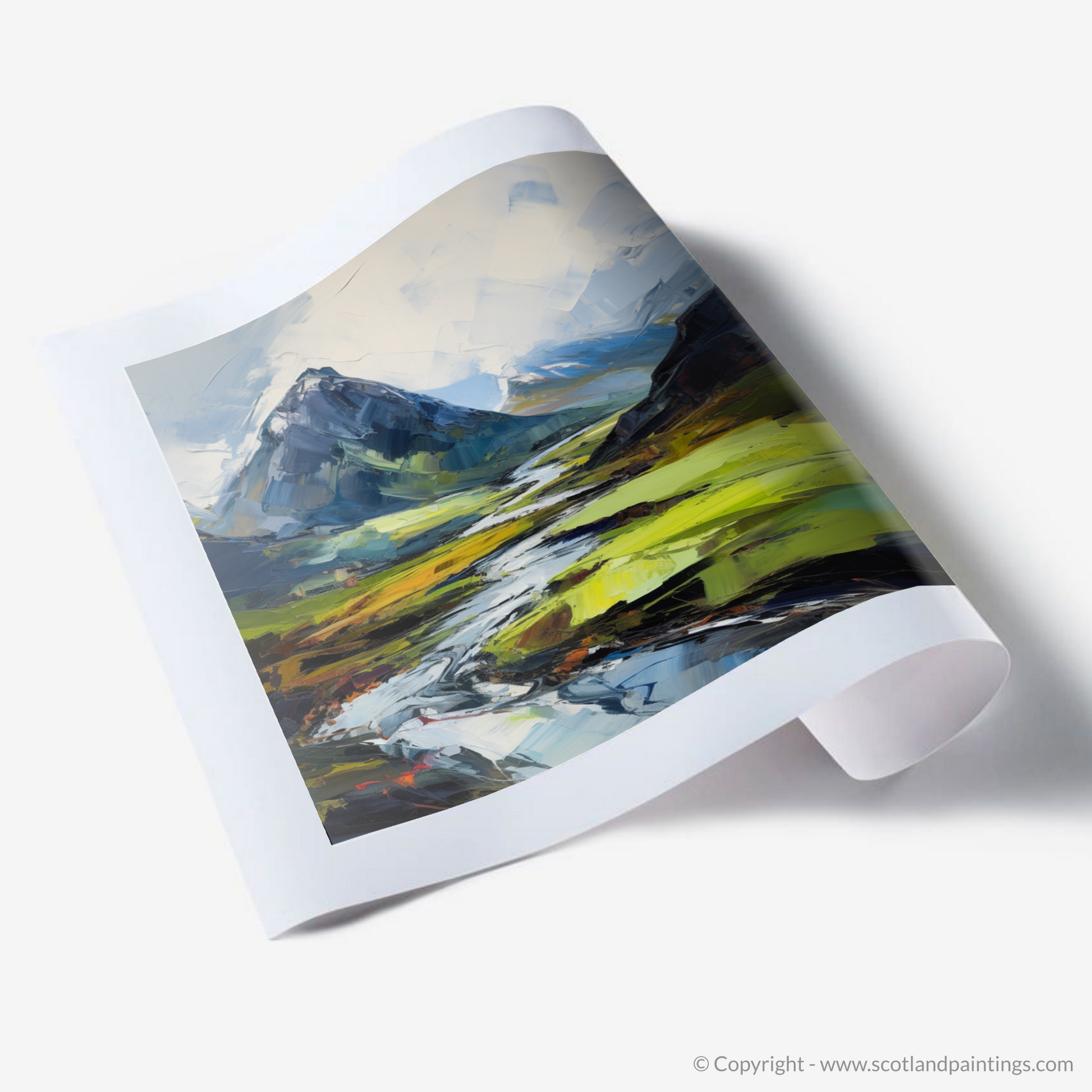 Art Print of Meall Greigh