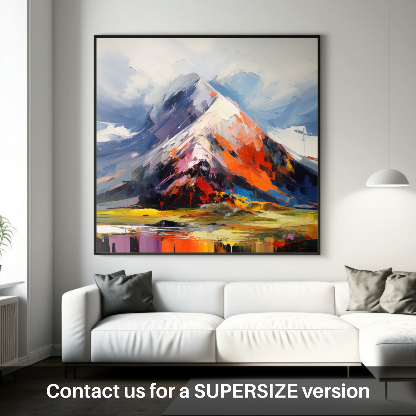 Huge supersize print of Ben Nevis